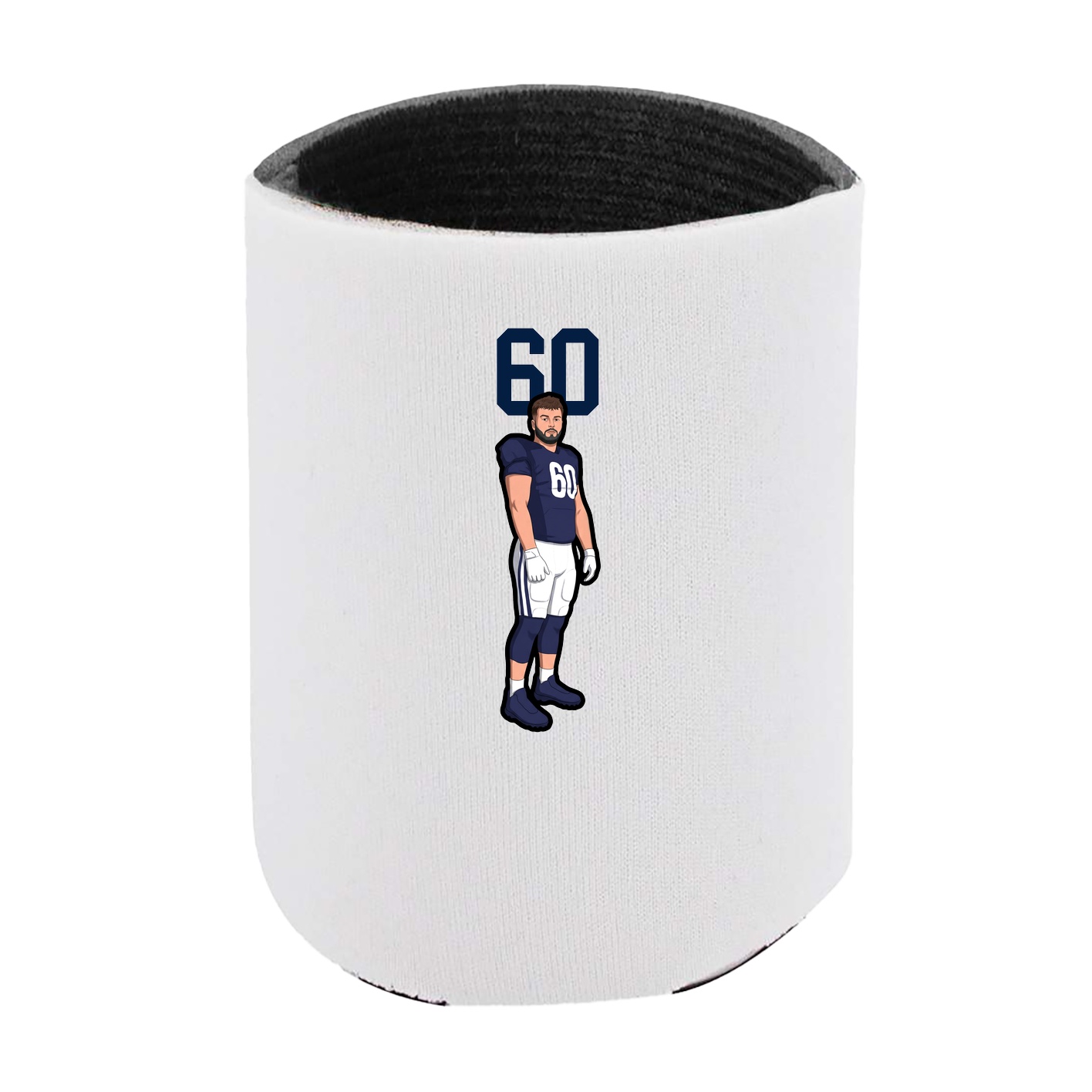 Can Holder — Number Top in White