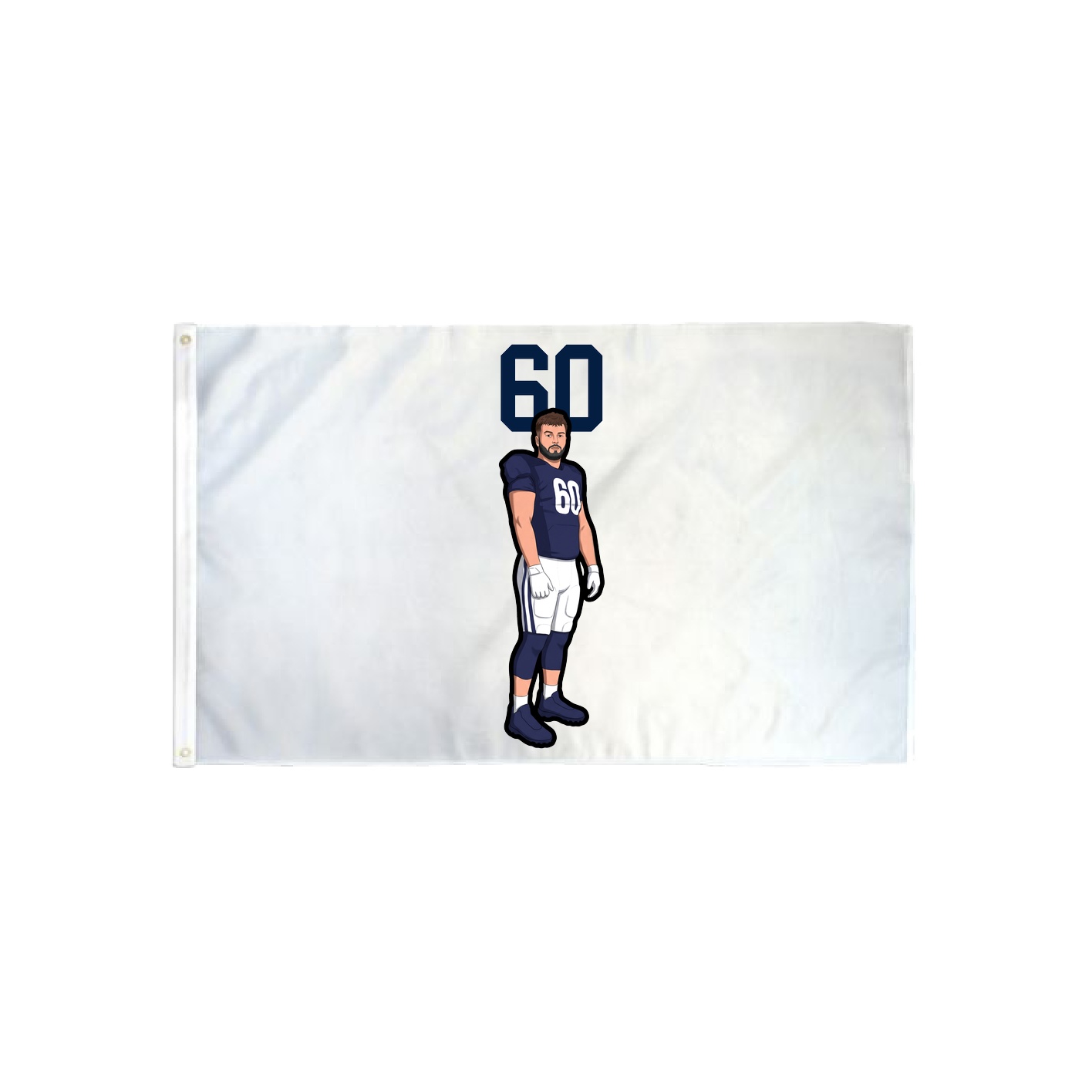 3x5 Flag — Number Top in Classic