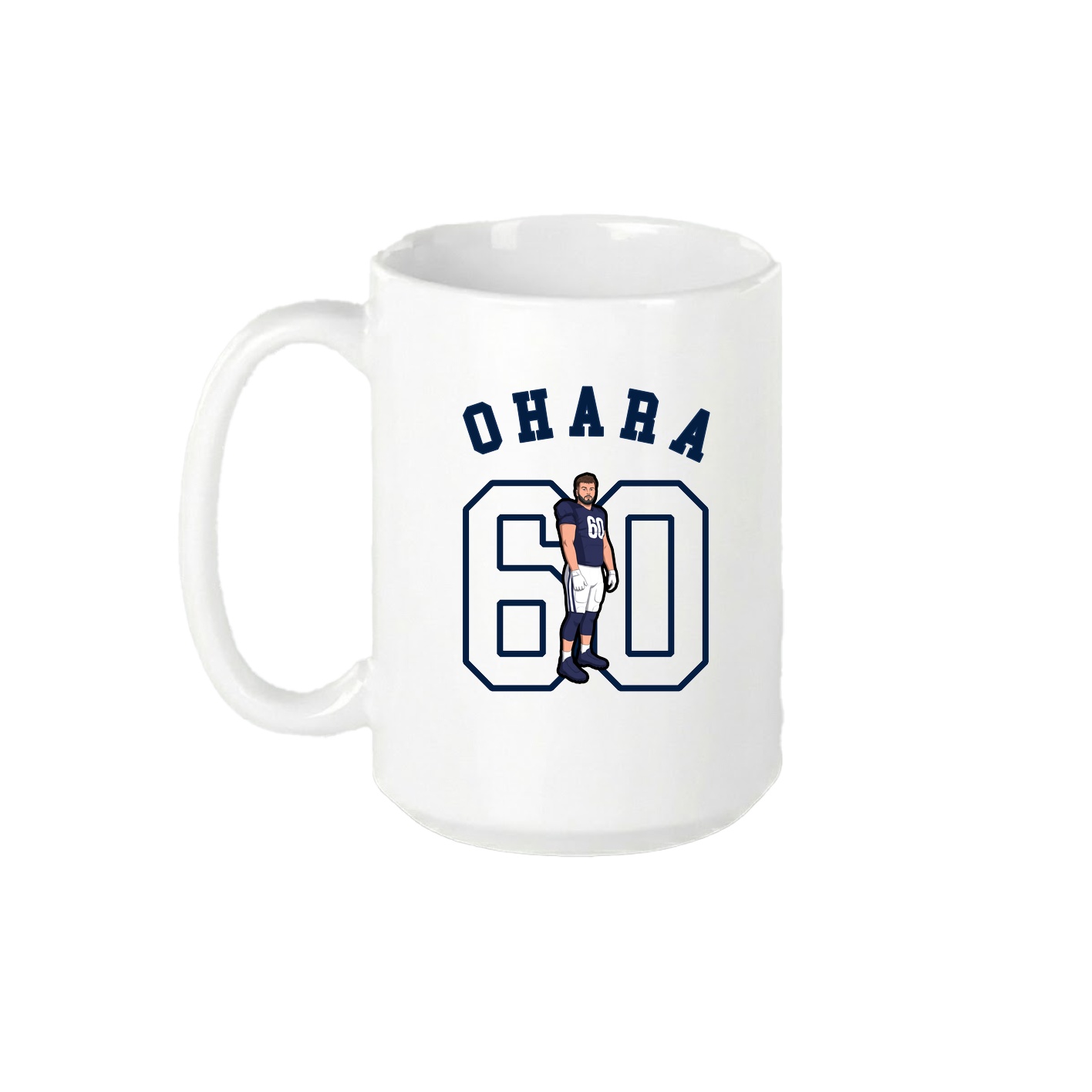 15oz Coffee Mug — Shirsey Arch in White