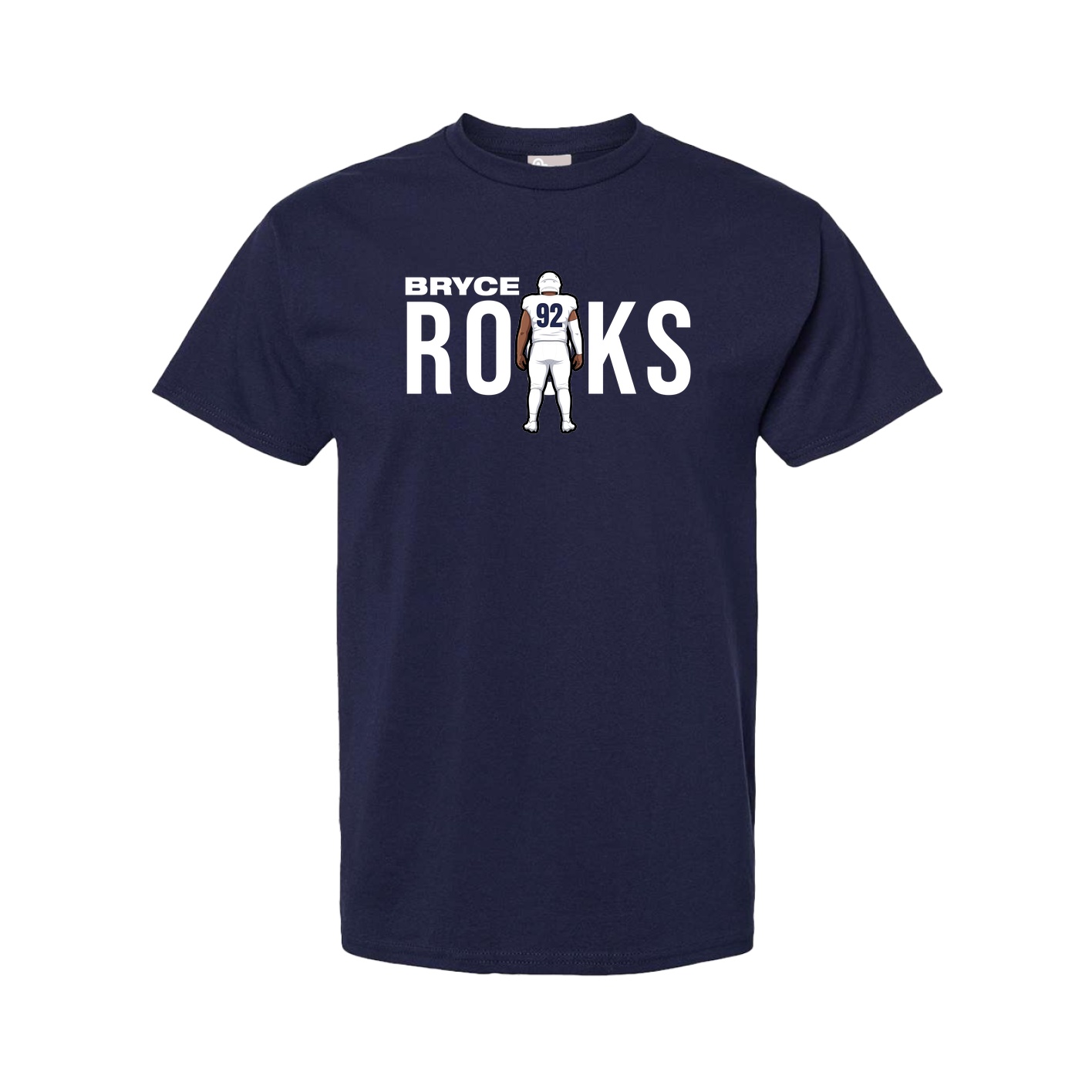 Youth Tee — Player Name in Navy