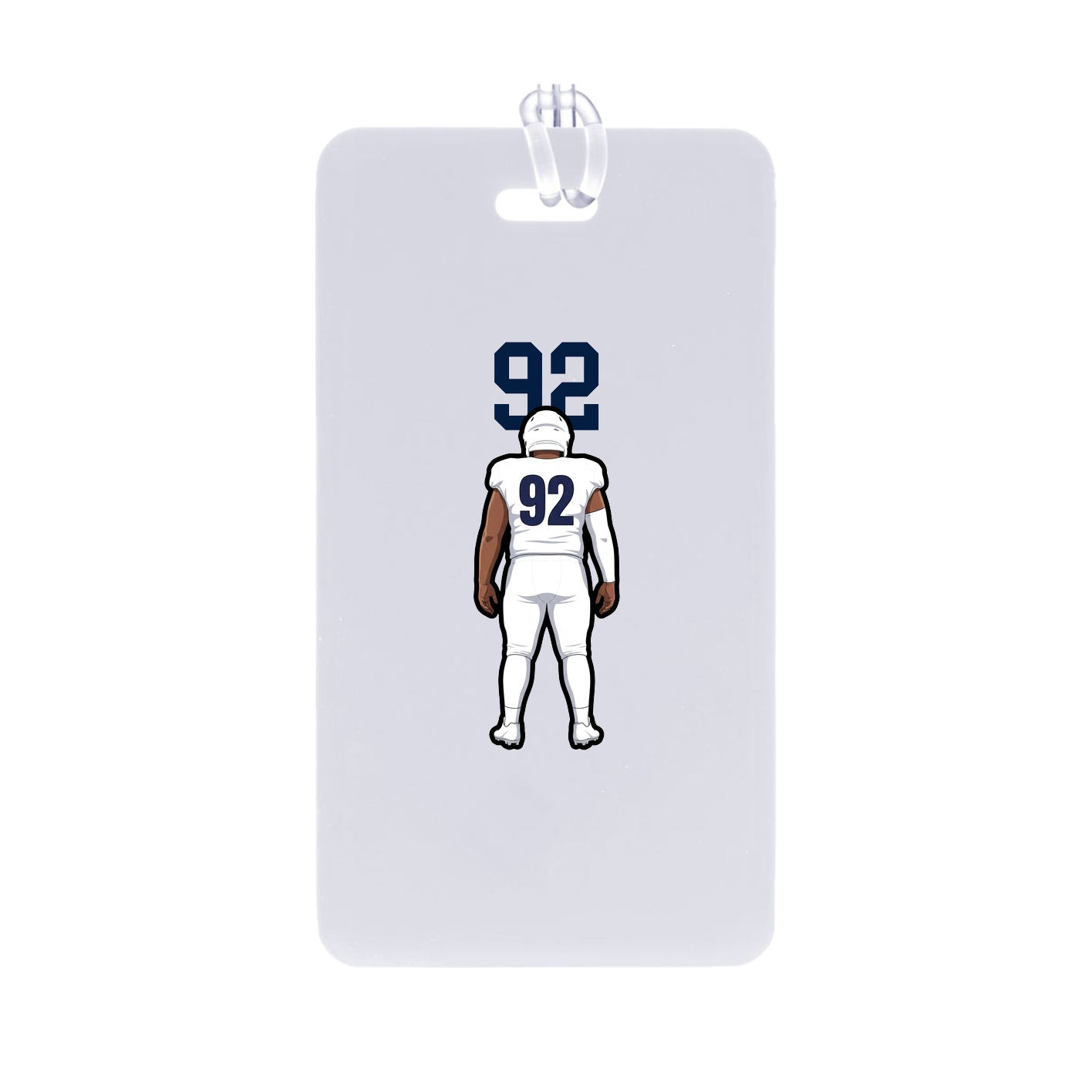 Bag Tag — Number Top in Classic