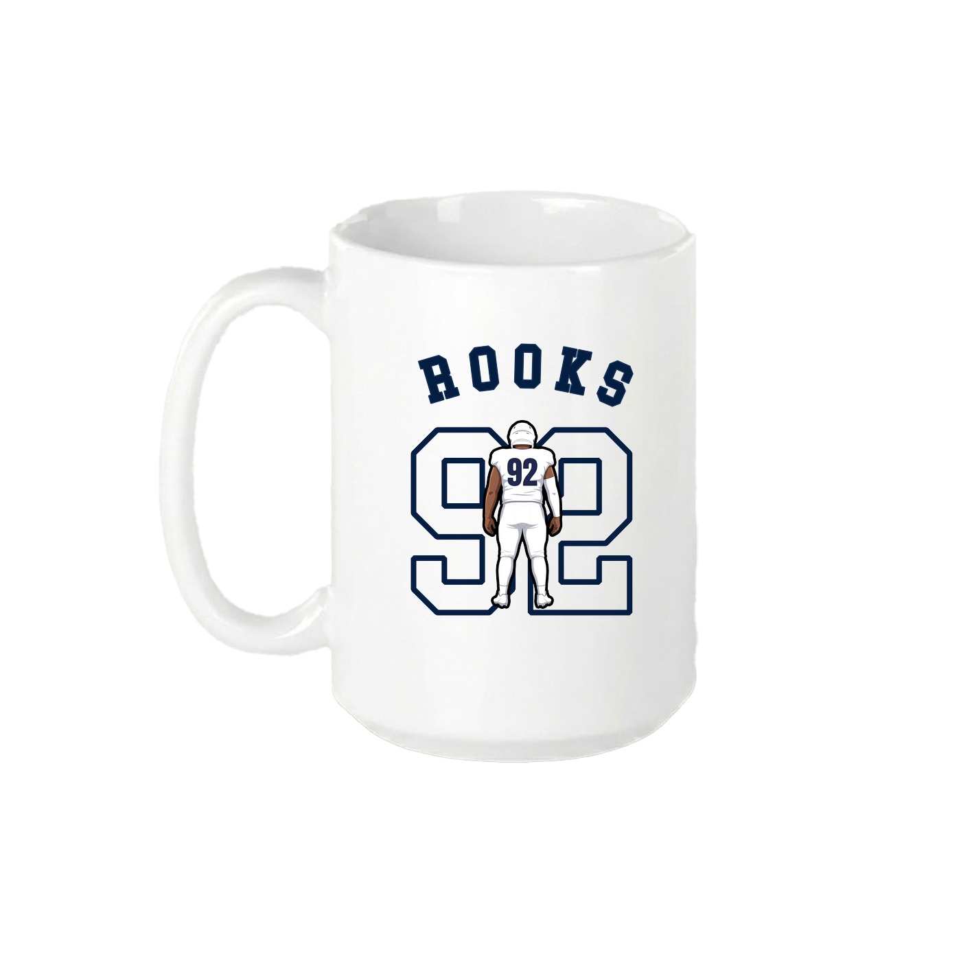 15oz Coffee Mug — Shirsey Arch in White