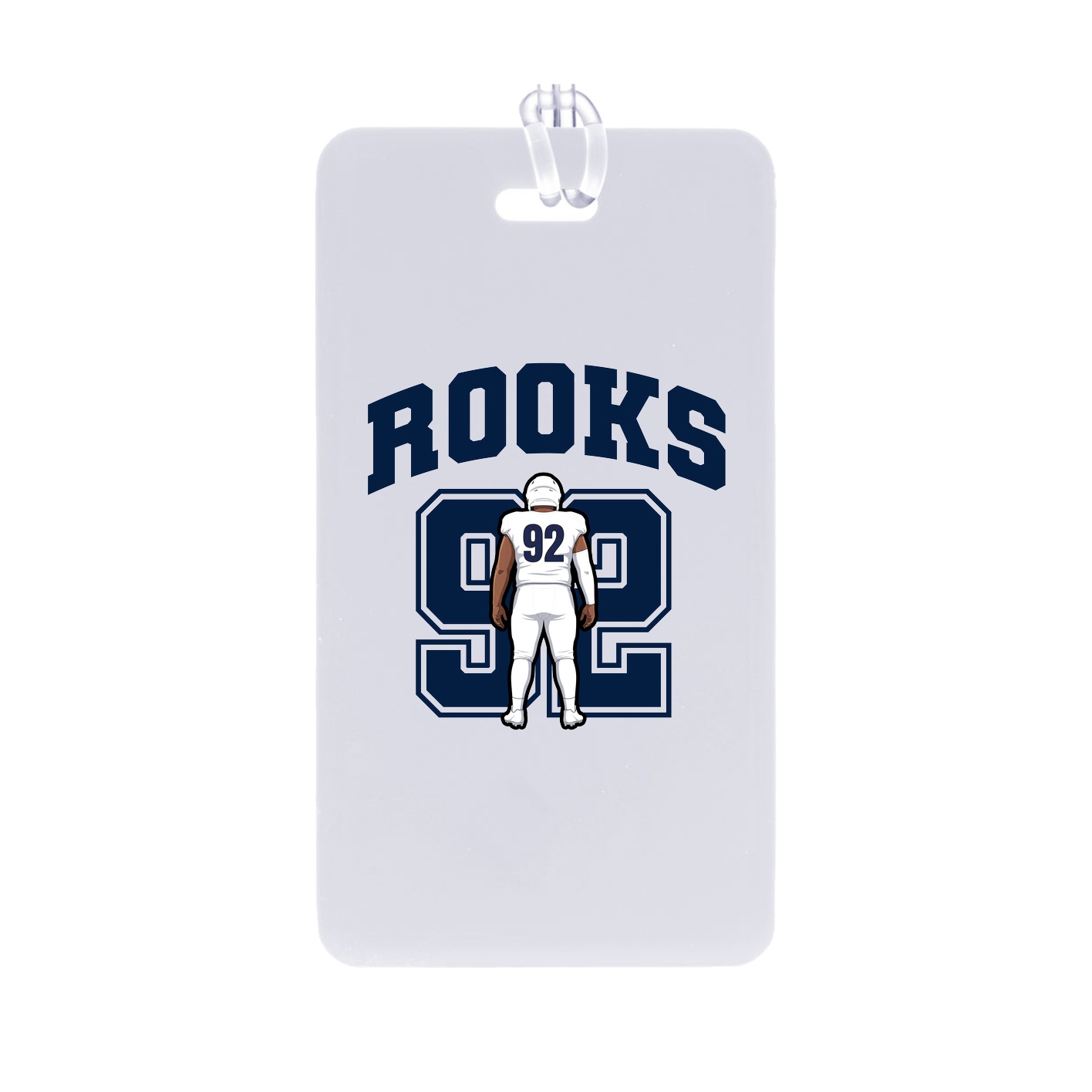 Bag Tag — Number in Classic