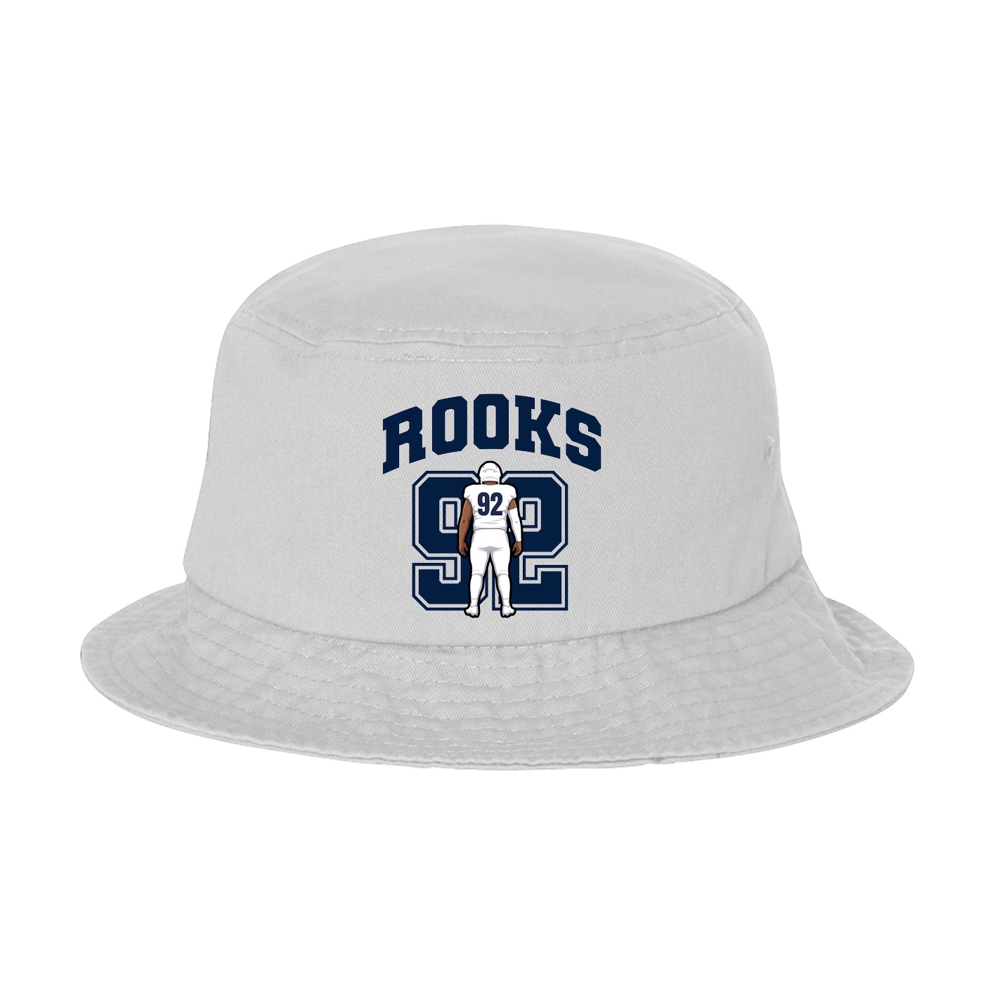 Bucket Cap — Number in White