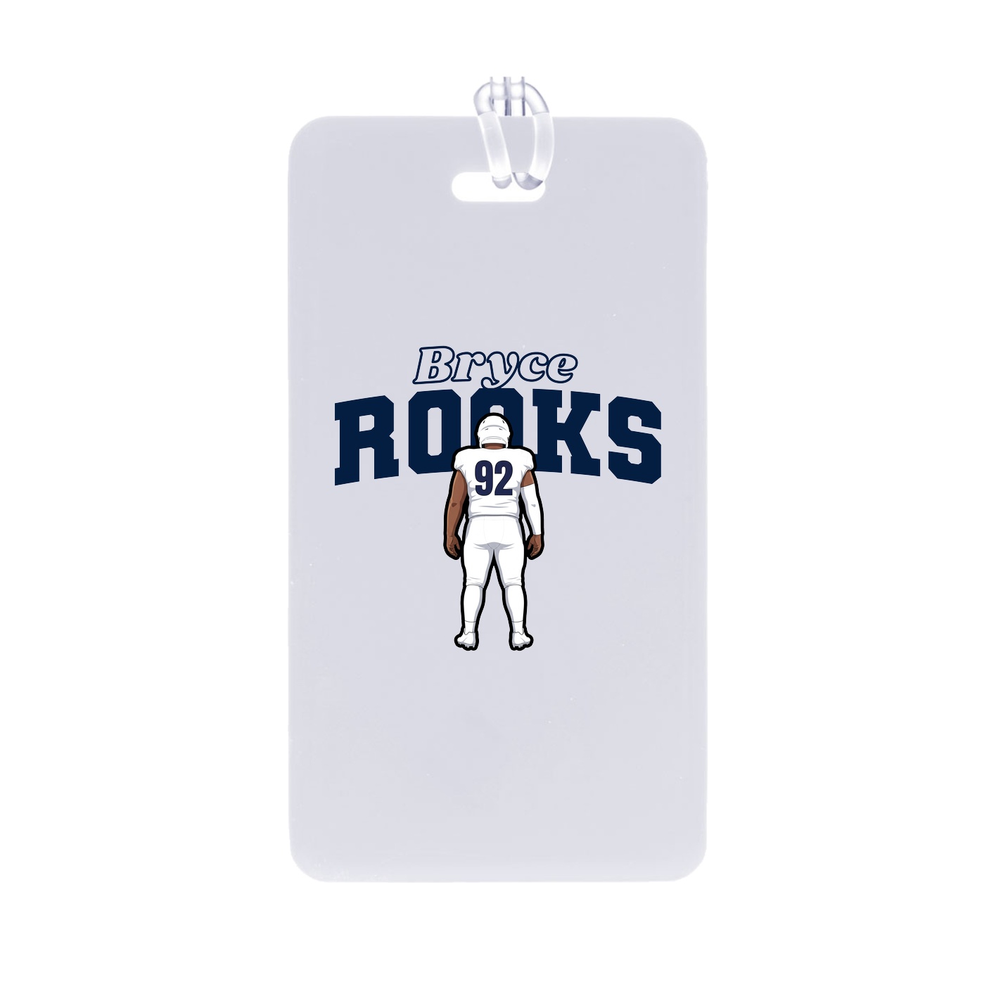 Bag Tag — Name Arch in Classic