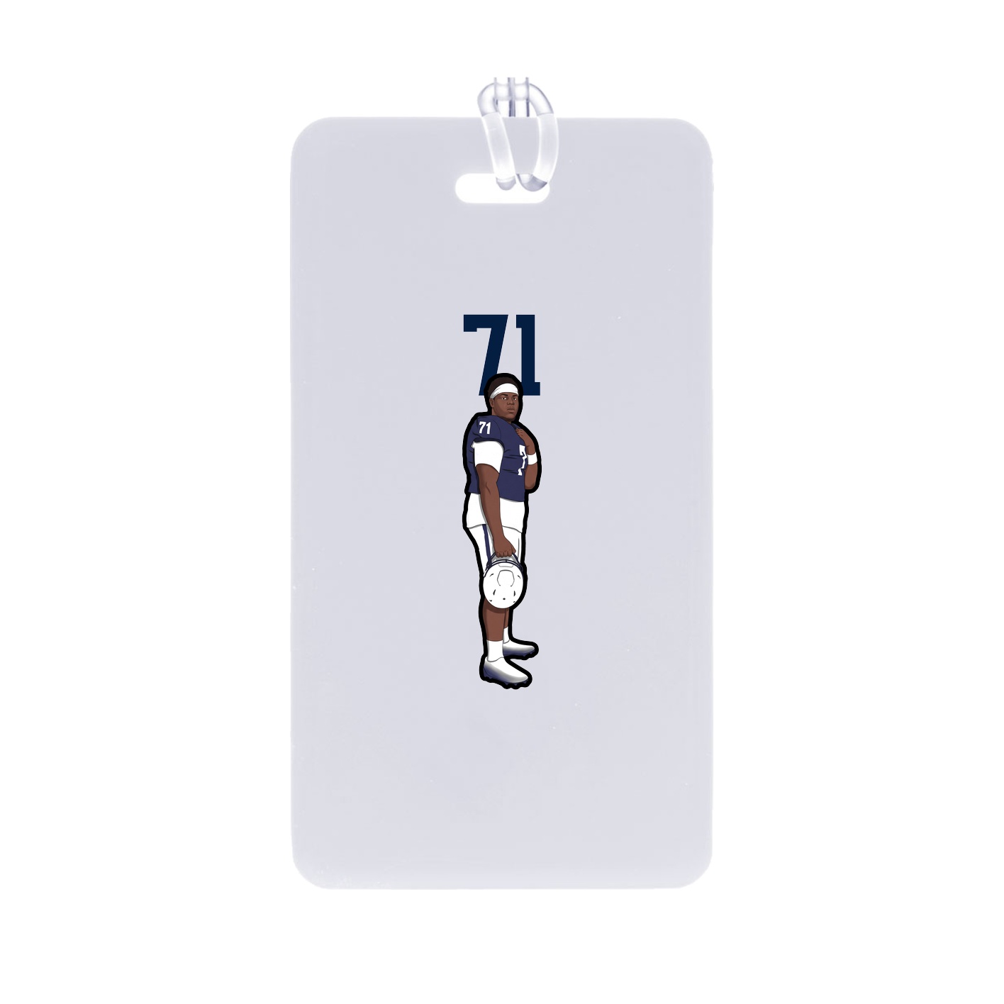 Bag Tag — Number Top in Classic
