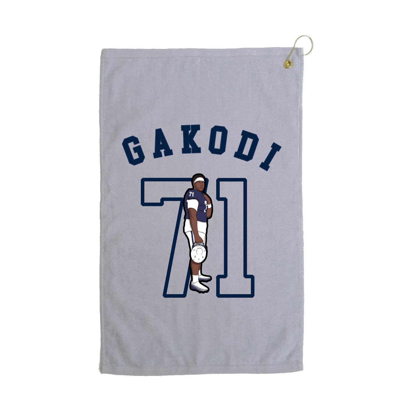 Golf Towel — Shirsey Arch in Grey