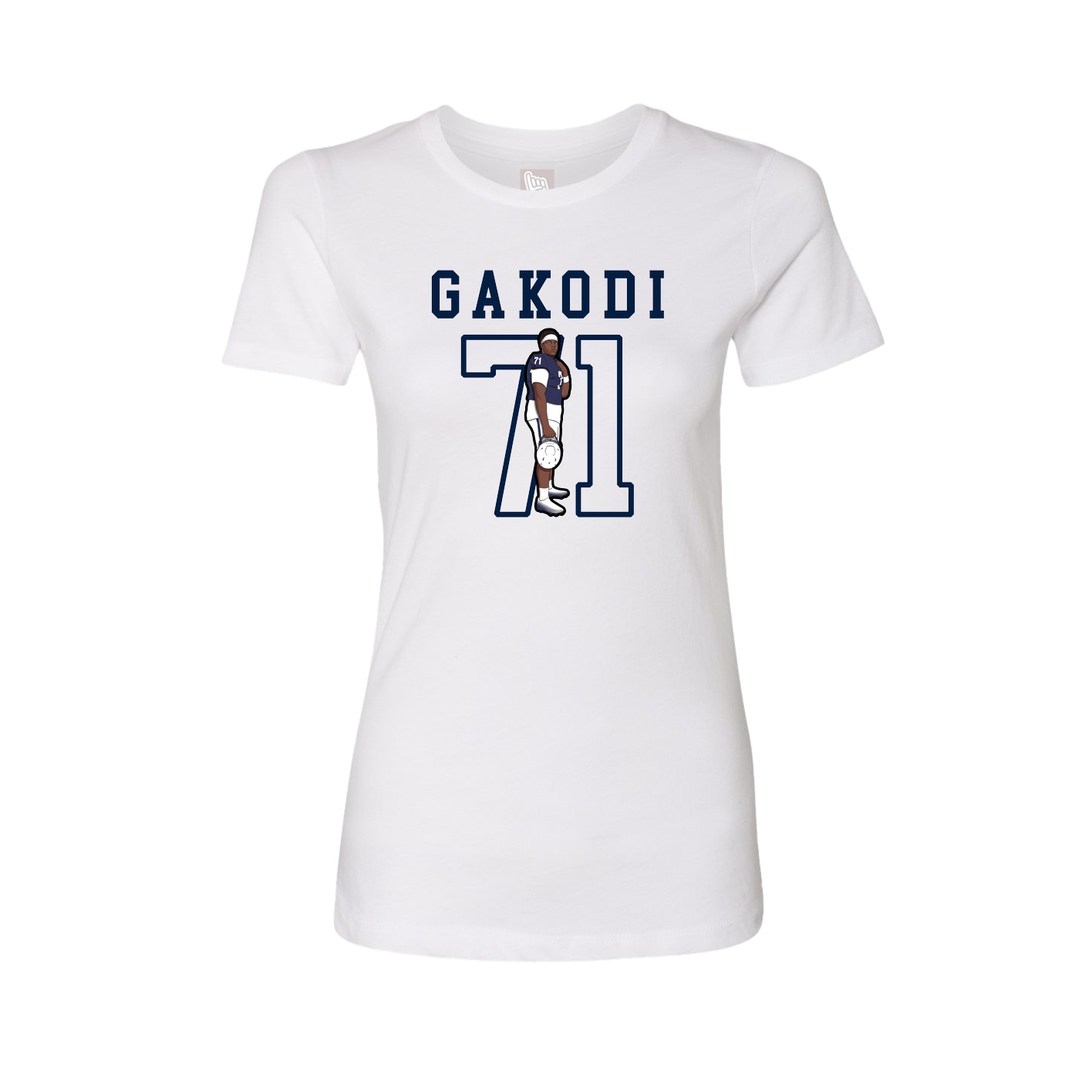Fitted Women's Tee — Shirsey in White