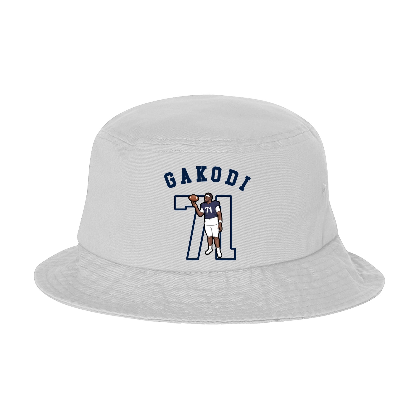 Bucket Cap — Shirsey Arch in White