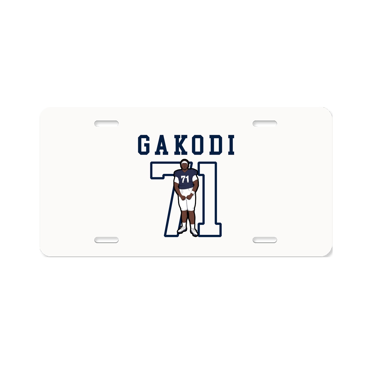 License Plate — Shirsey in Classic