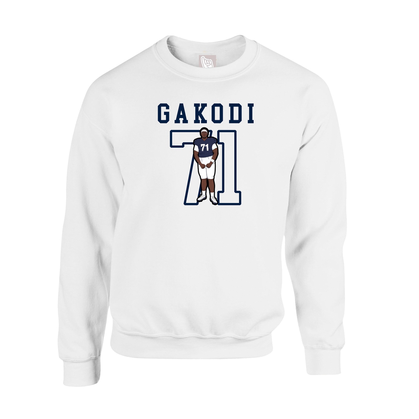 Fleece Crew — Shirsey in White