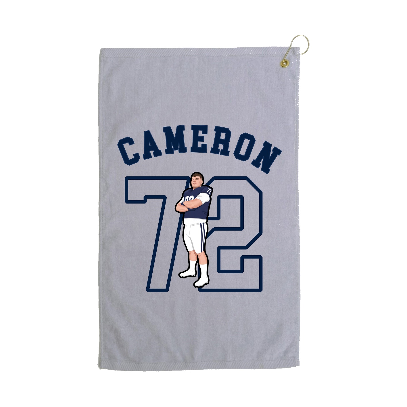 Golf Towel — Shirsey Arch in Grey