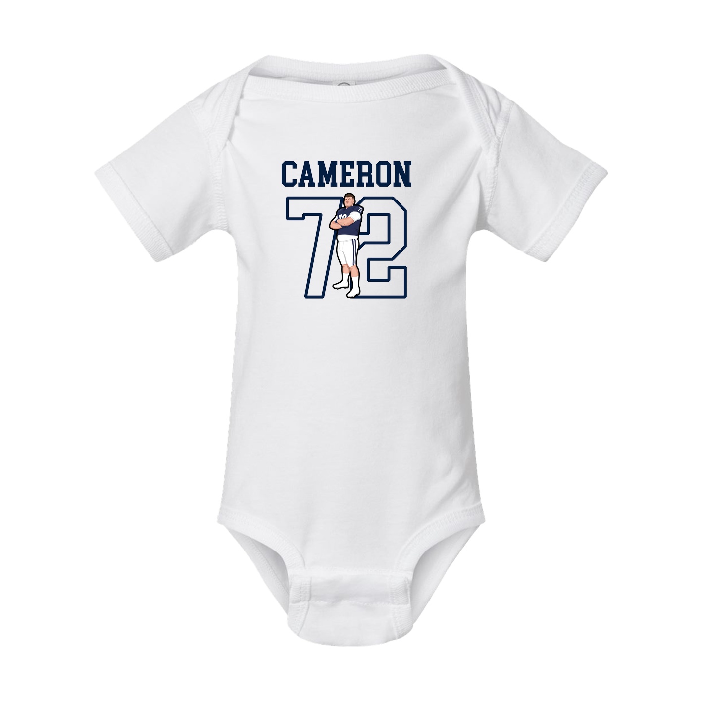 Baby Onesie — Shirsey in White