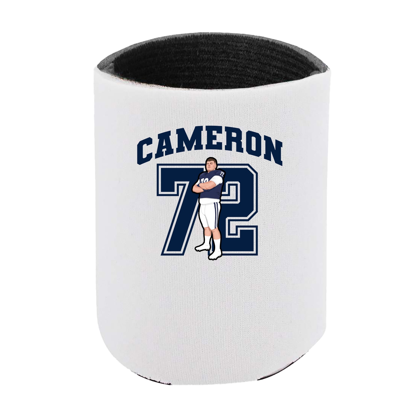 Can Holder — Number in White