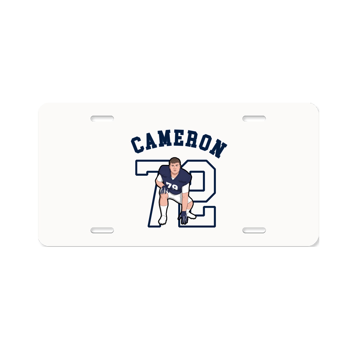 License Plate — Shirsey Arch in Classic