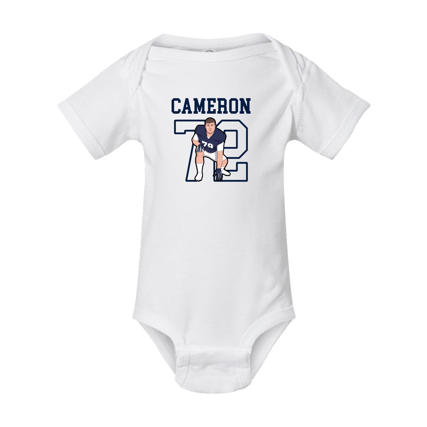 Baby Onesie — Shirsey in White