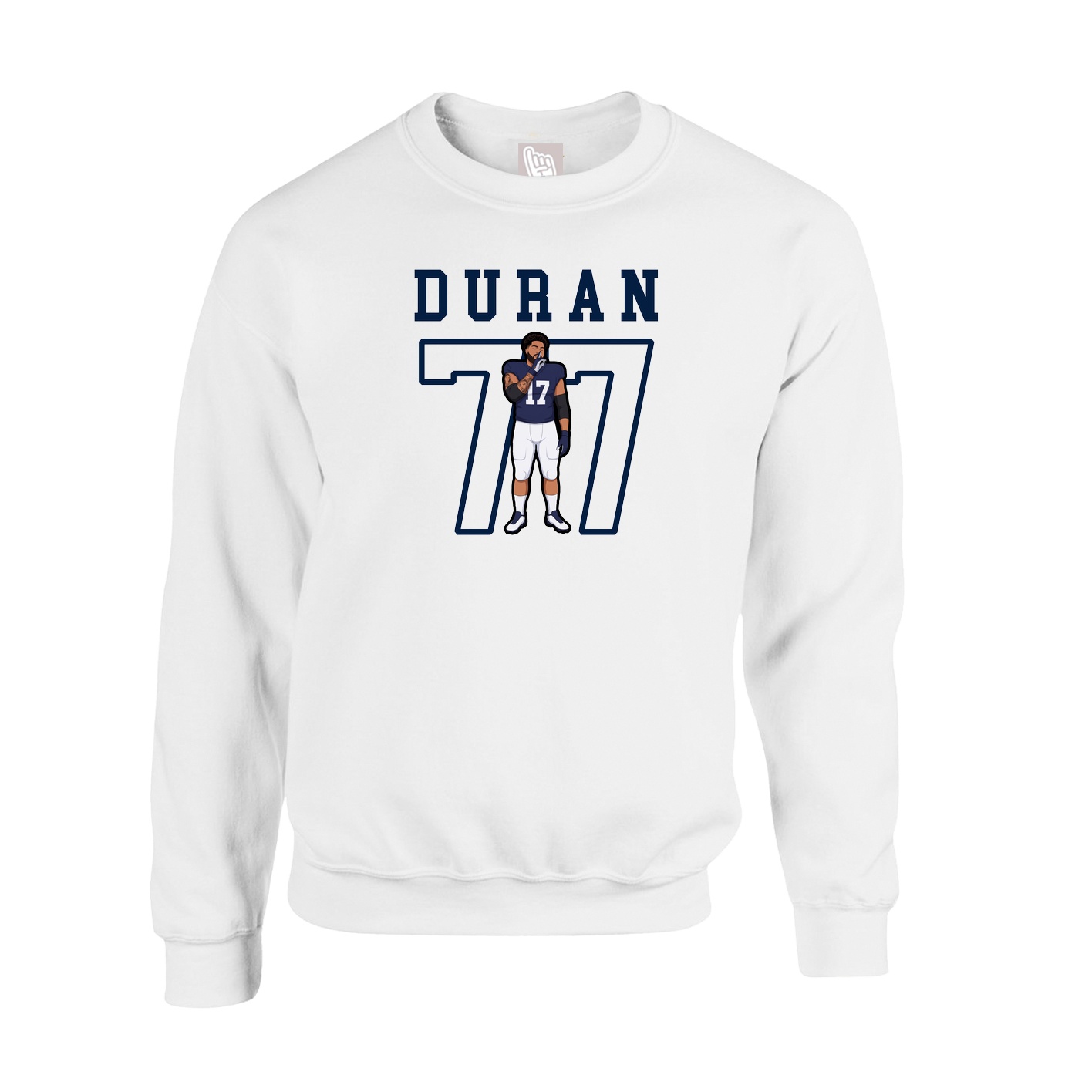 Fleece Crew — Shirsey in White
