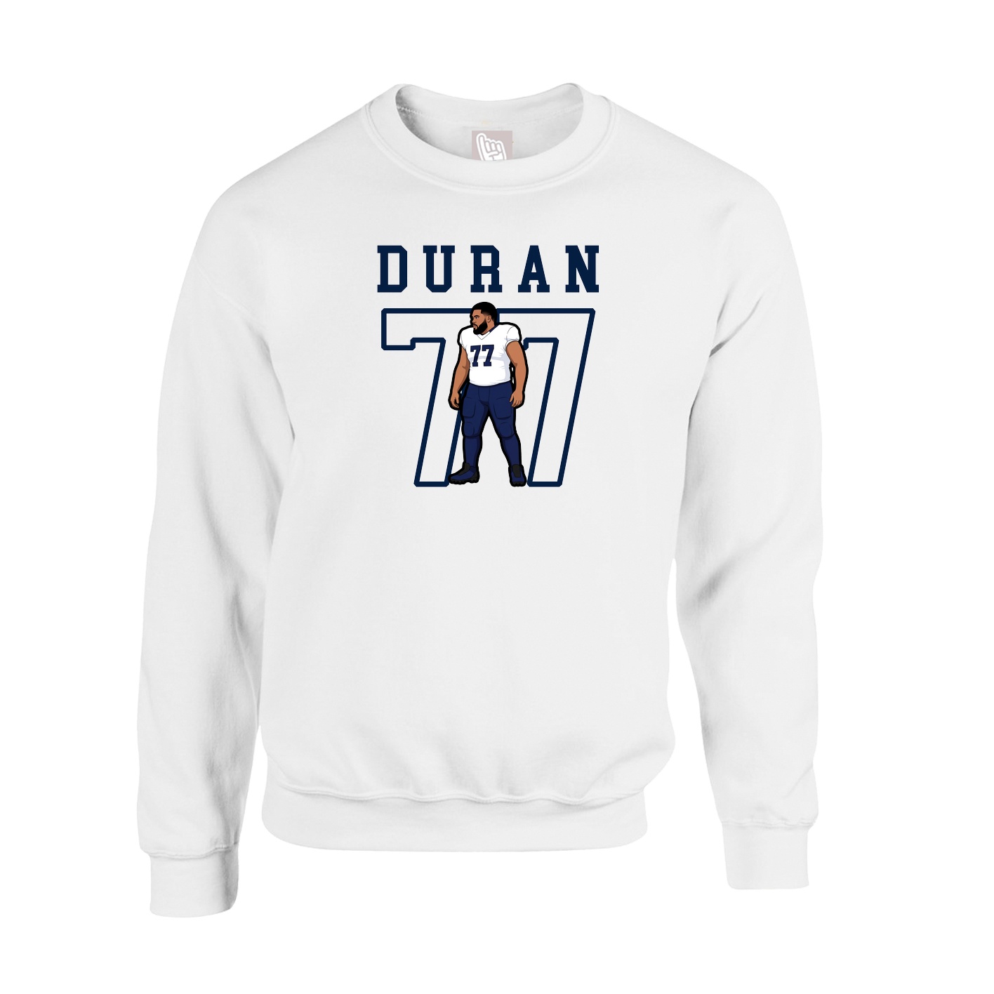 Fleece Crew — Shirsey in White