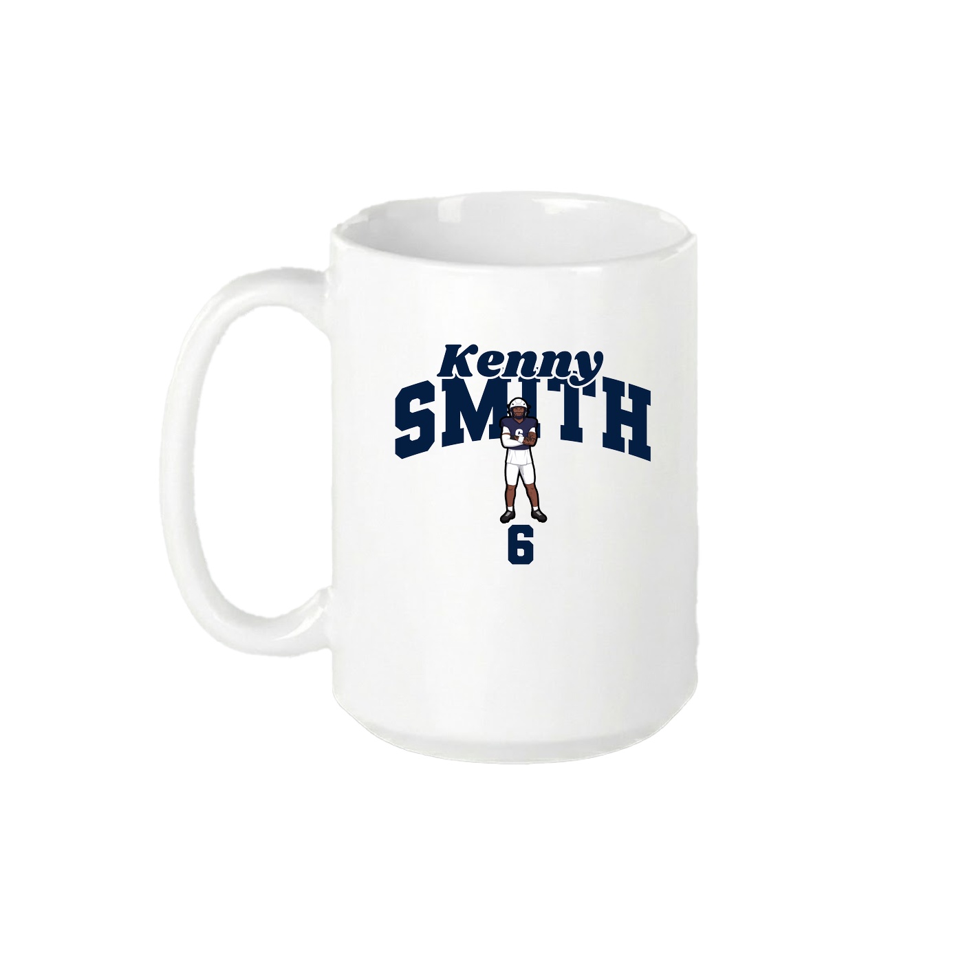 15oz Coffee Mug — Signature Arch in White