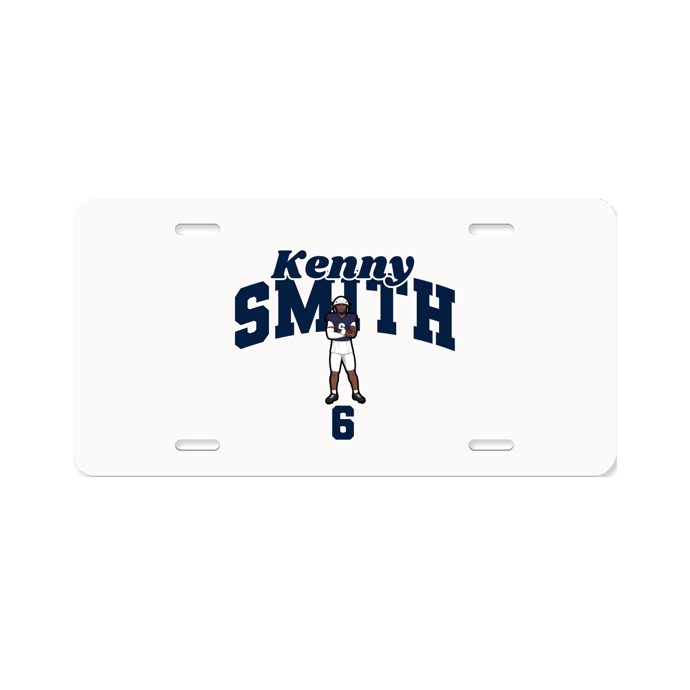 License Plate — Signature Arch in Classic