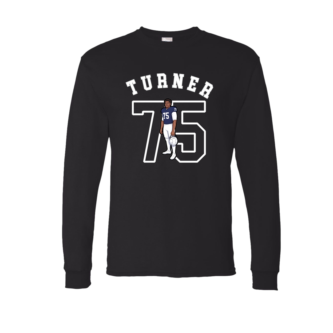 Long Sleeve Tee — Shirsey Arch in Black