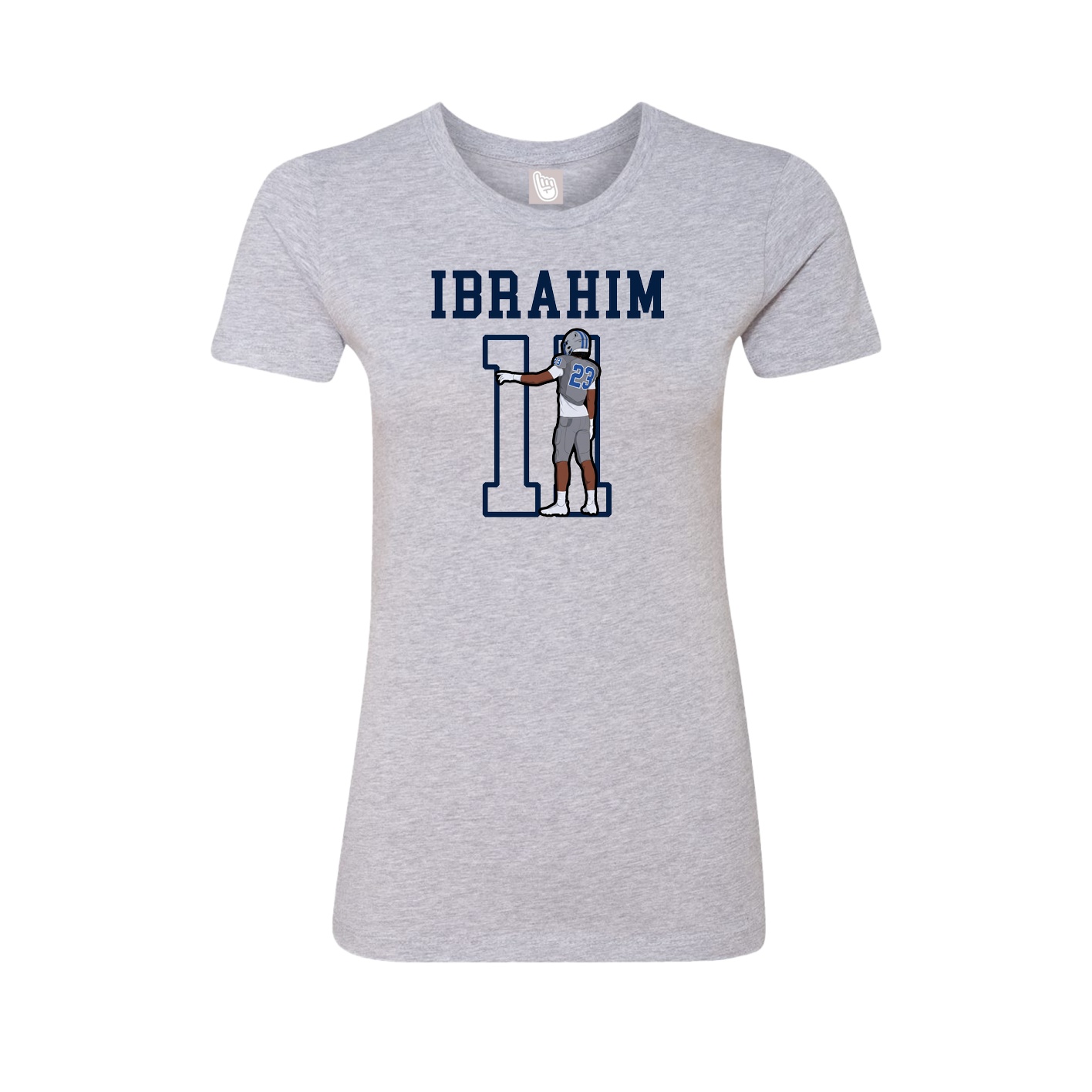 Fitted Women's Tee — Shirsey in Grey