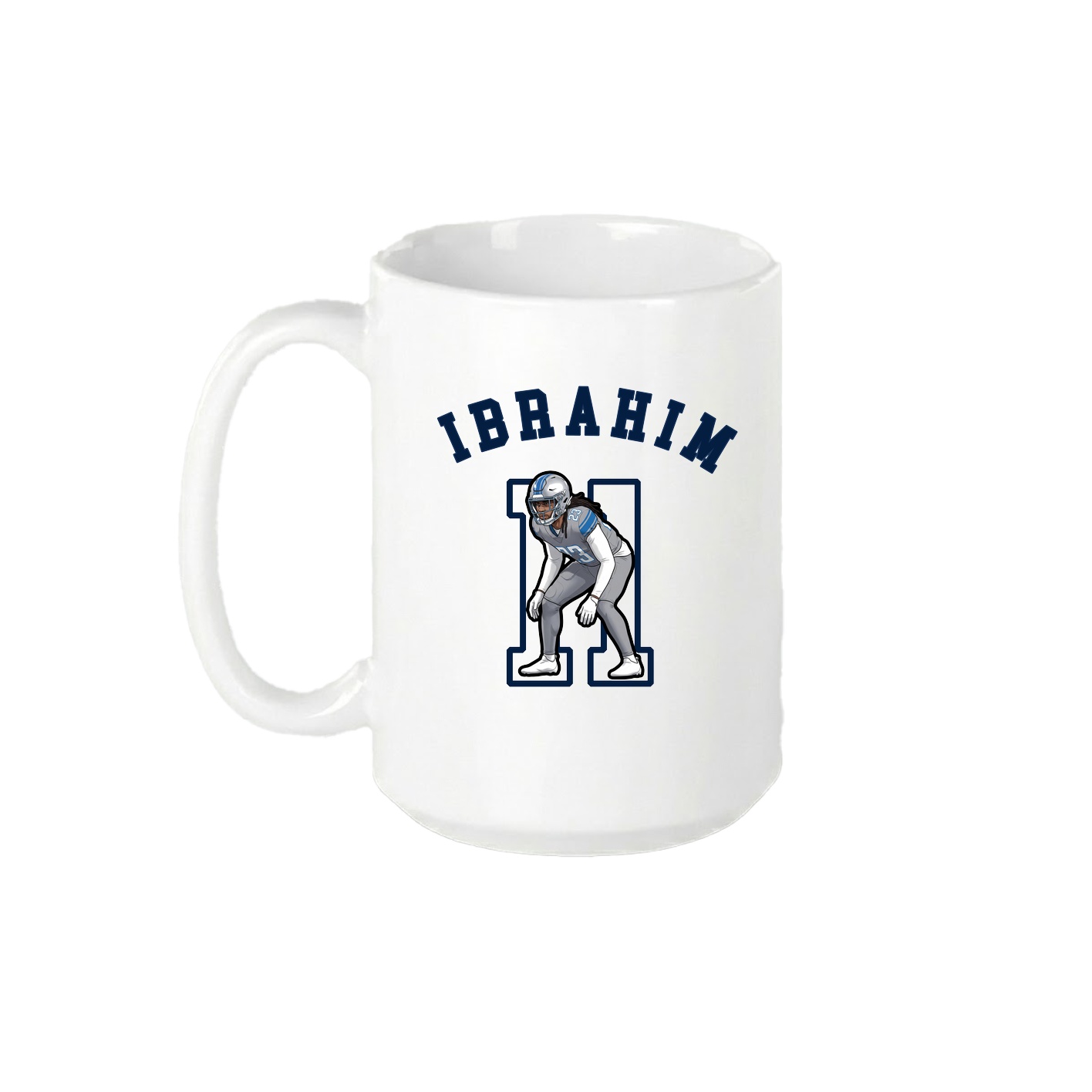 15oz Coffee Mug — Shirsey Arch in White