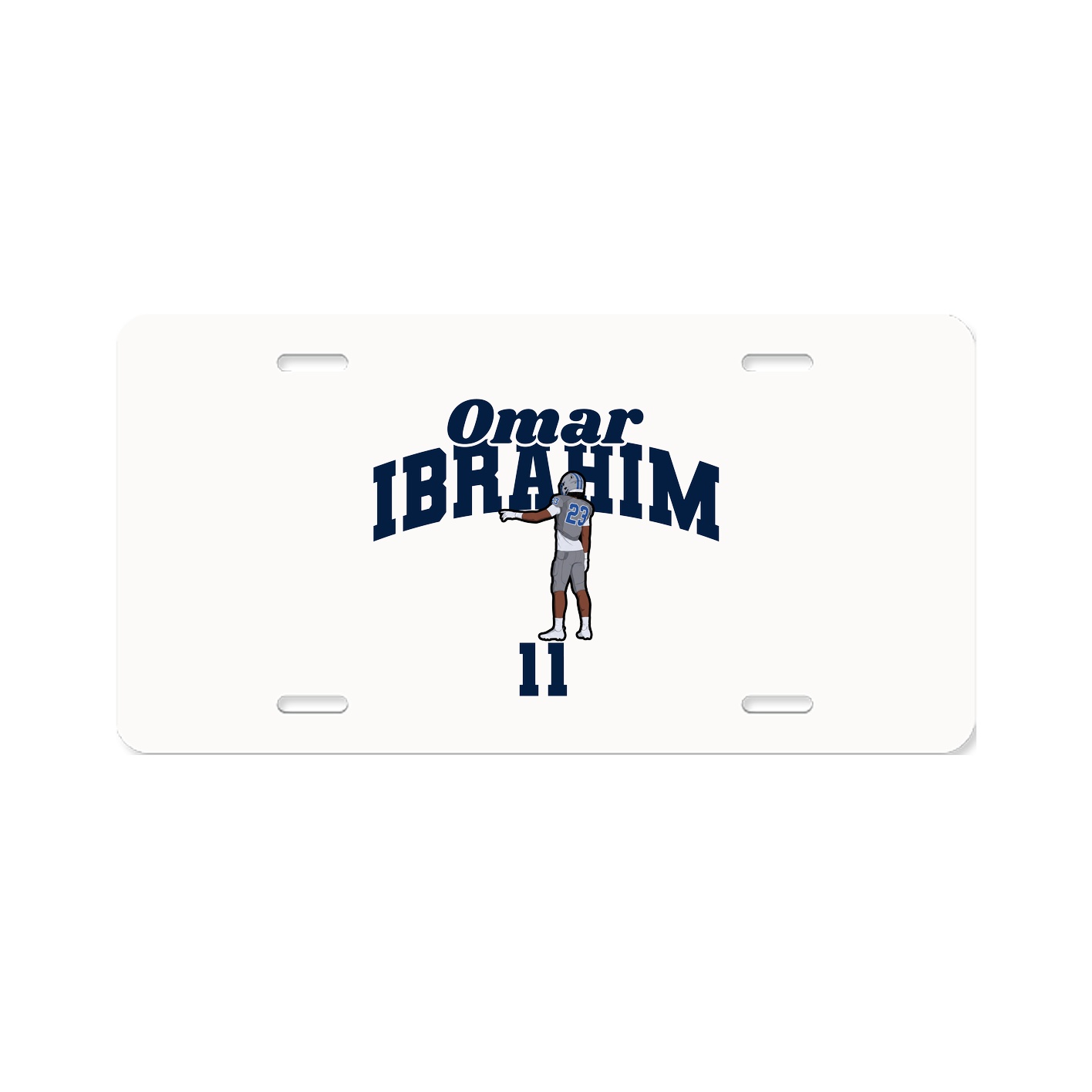 License Plate — Signature Arch in Classic
