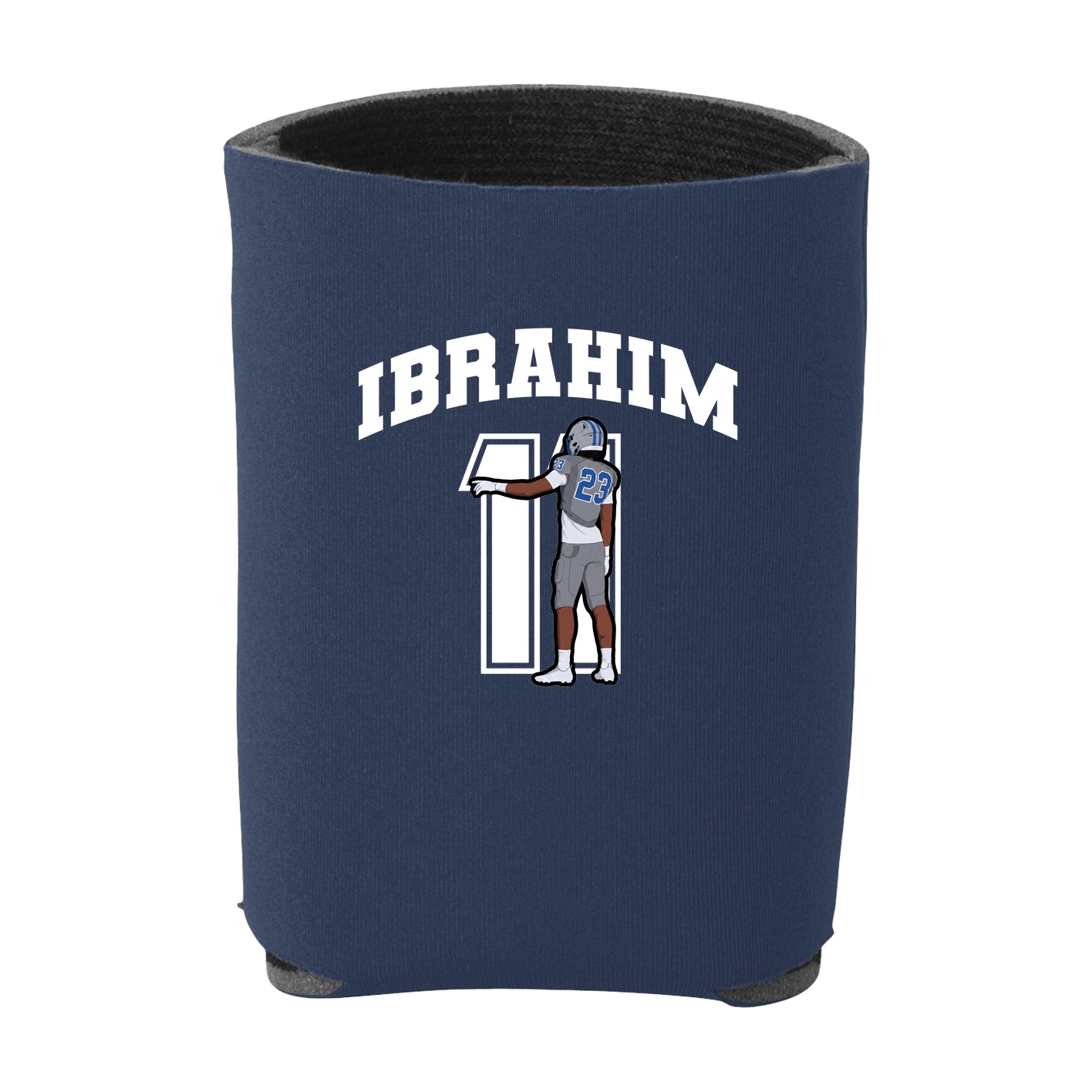 Can Holder — Number in Navy