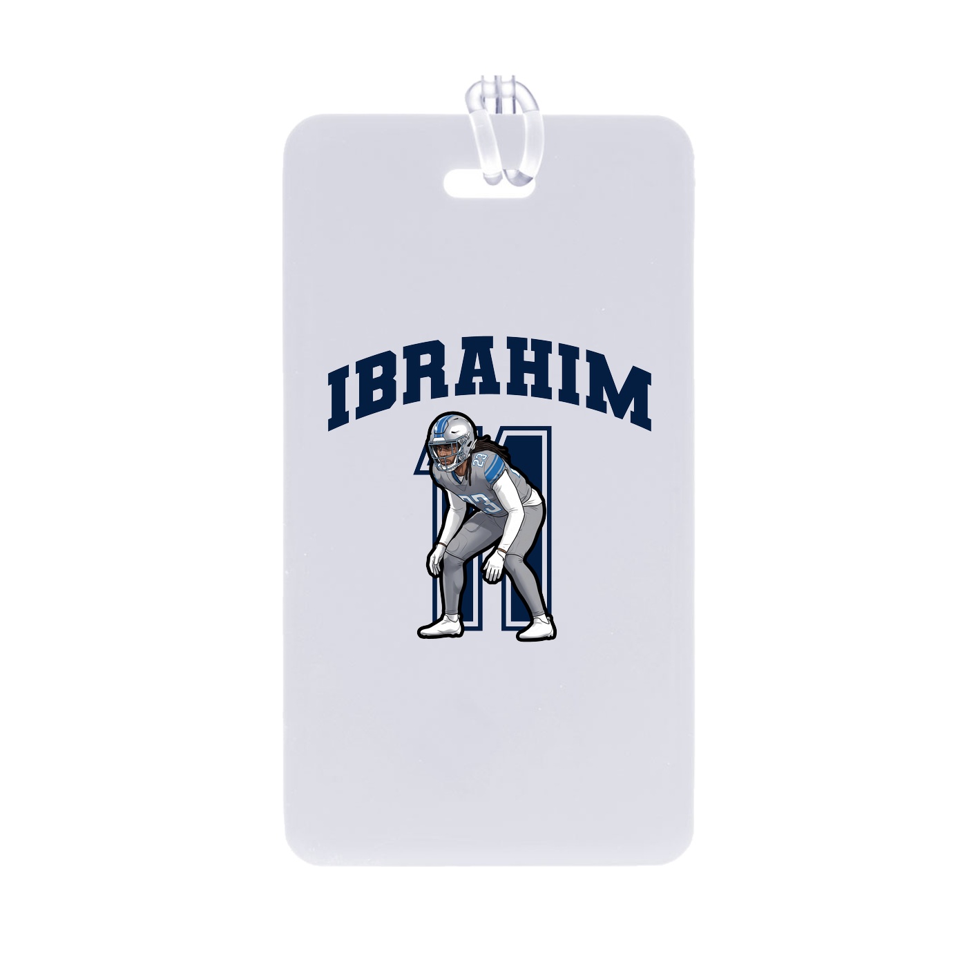 Bag Tag — Number in Classic