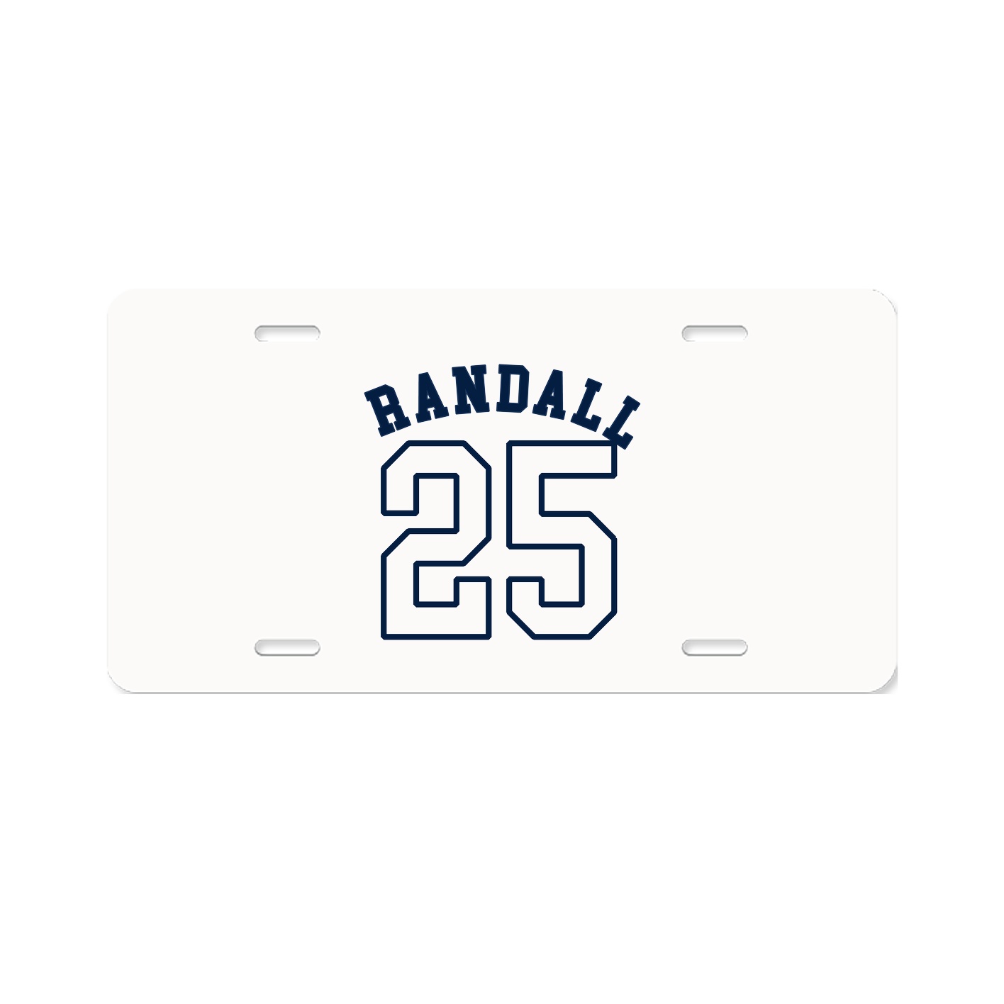 License Plate — Shirsey Arch in Classic