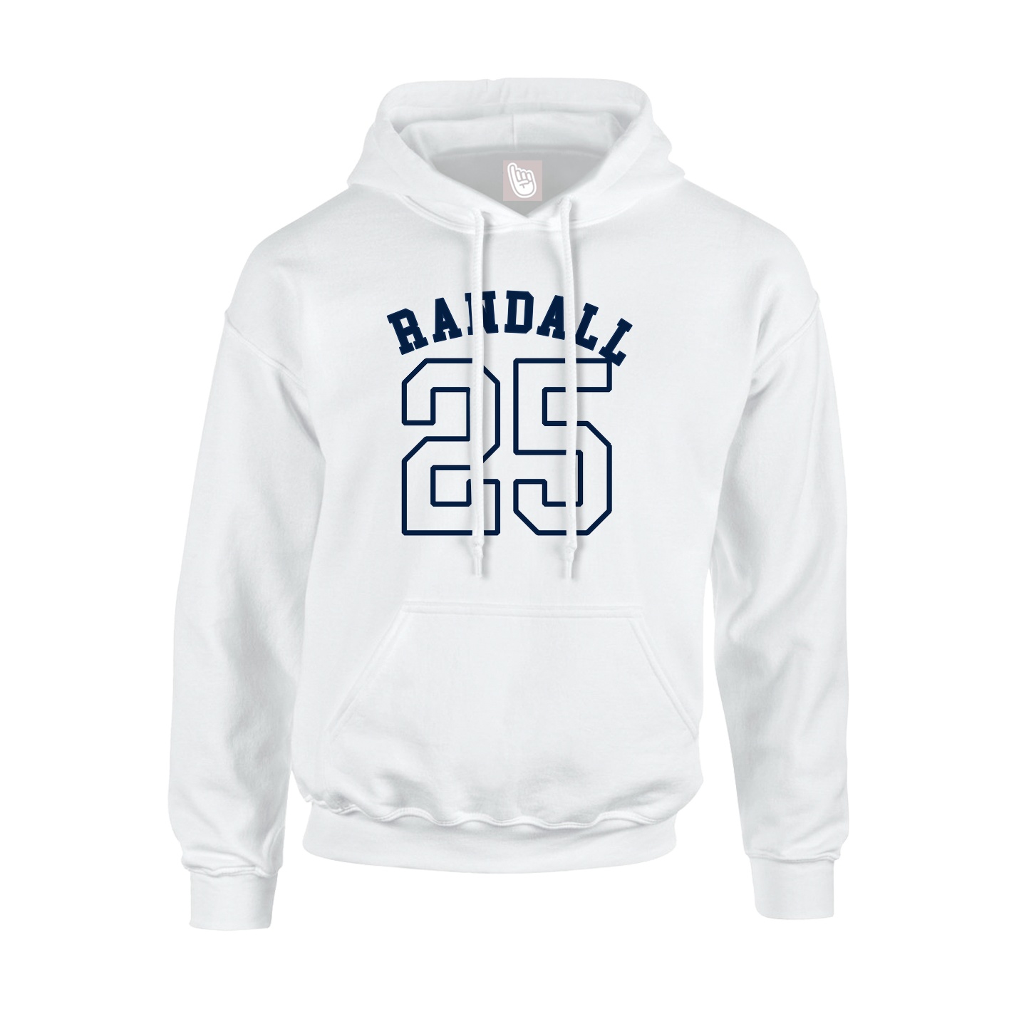Hoodie — Shirsey Arch in White