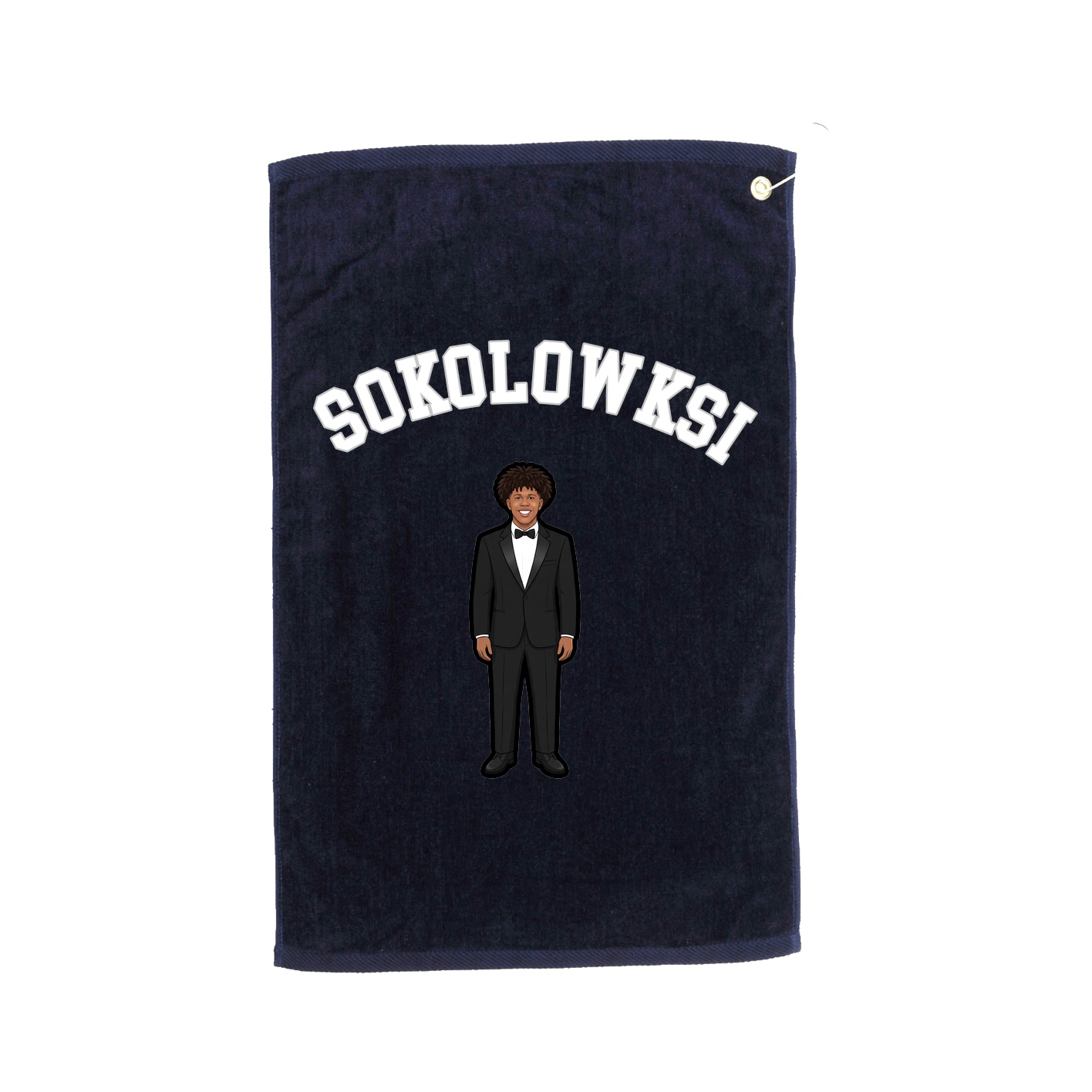 Golf Towel — Shirsey Arch in Navy