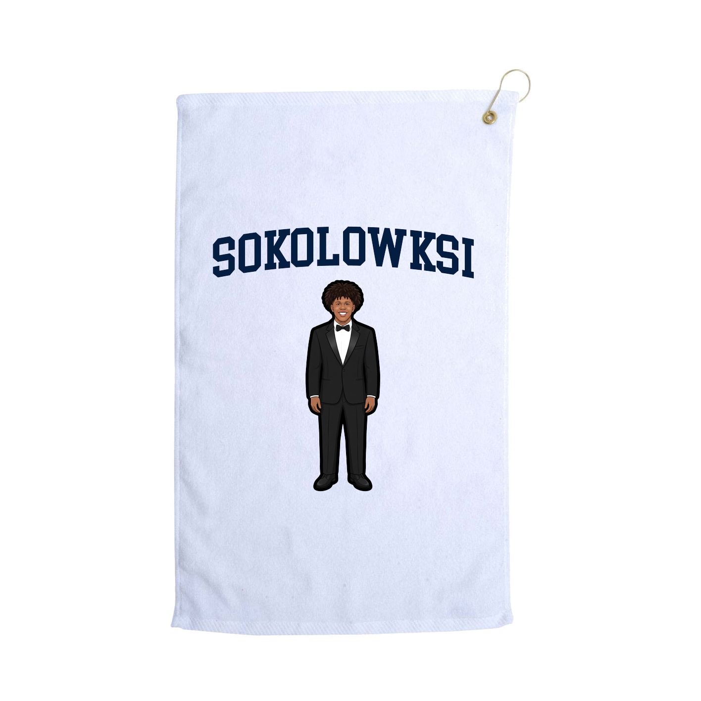 Golf Towel — Shirsey in White