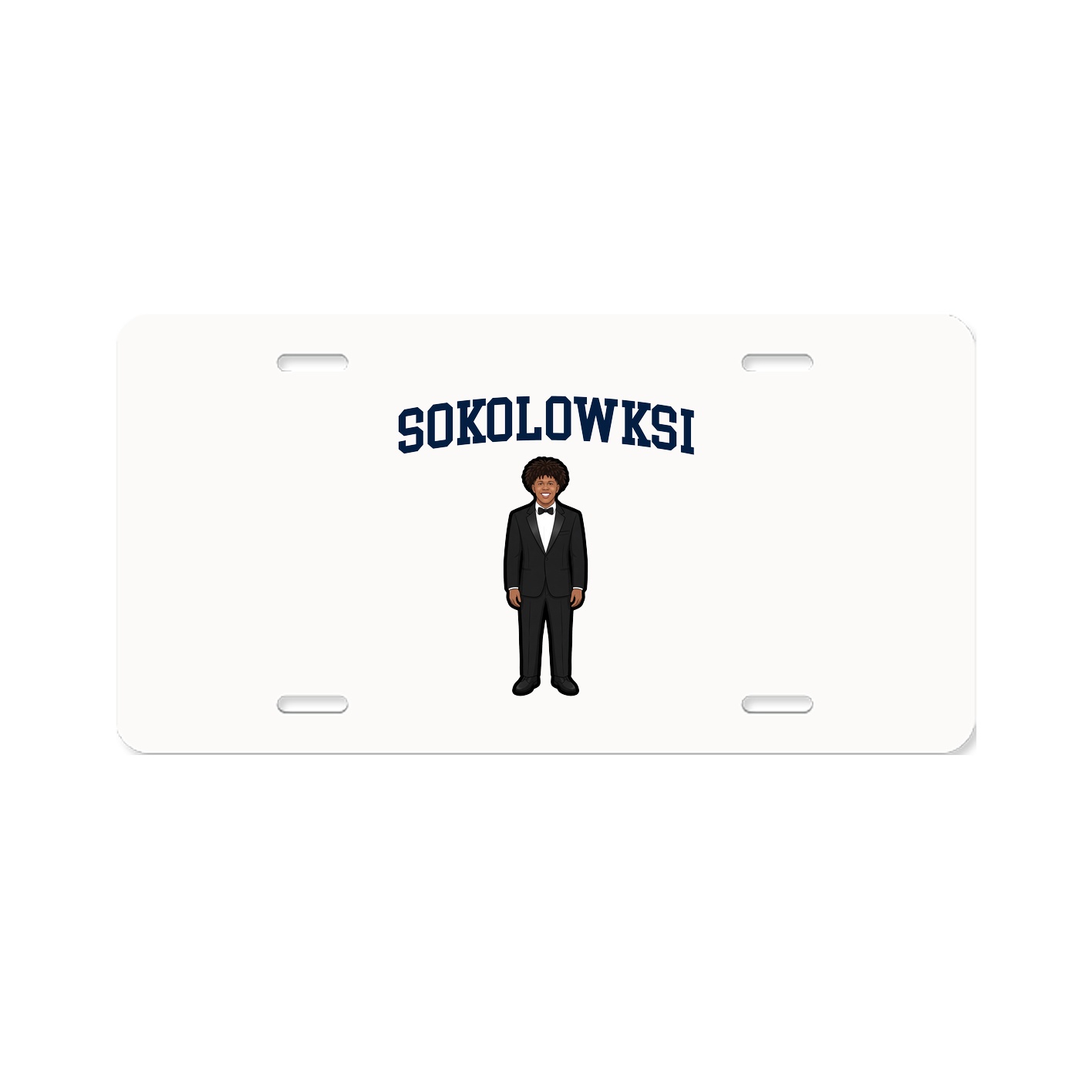 License Plate — Shirsey in Classic