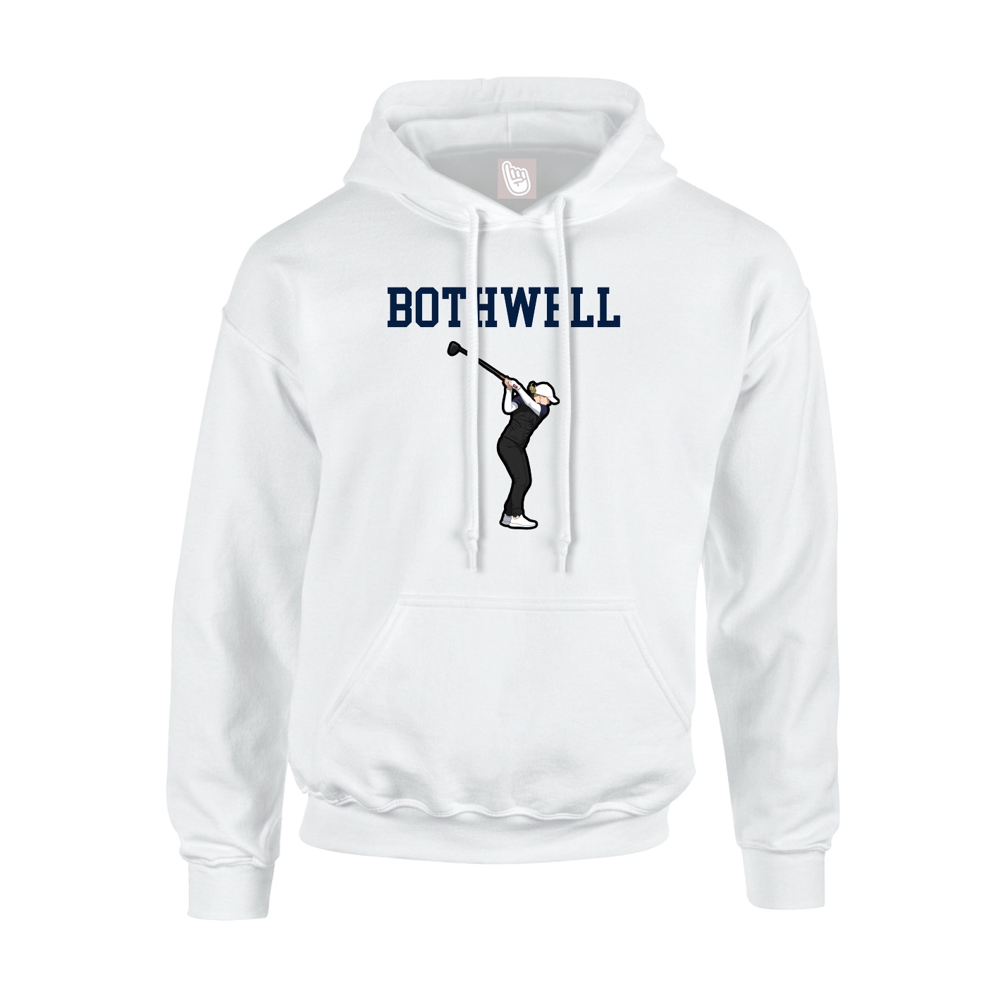 Hoodie — Shirsey in White