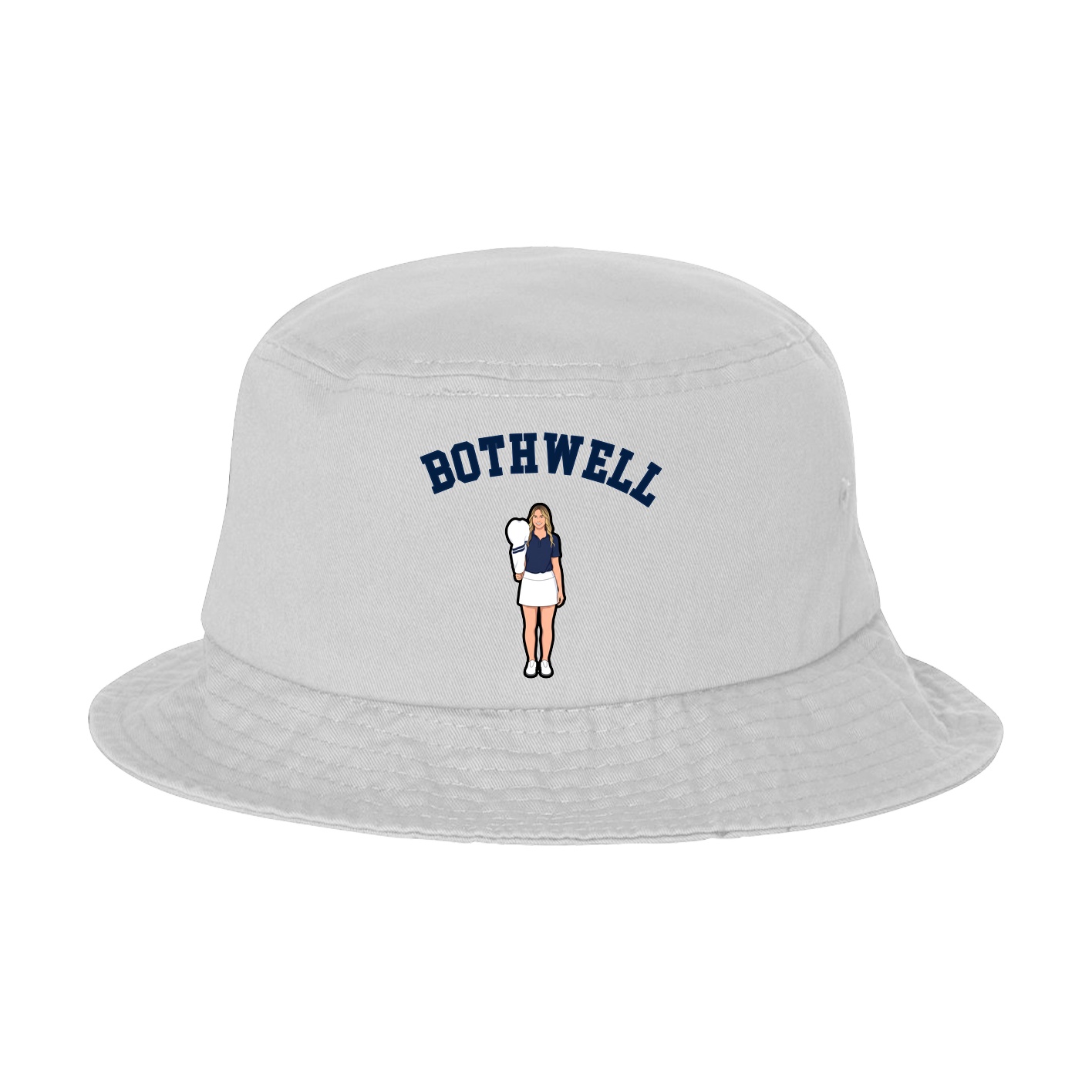 Bucket Cap — Shirsey Arch in White