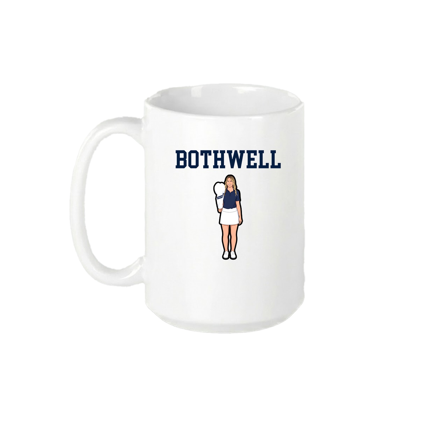 15oz Coffee Mug — Shirsey in White