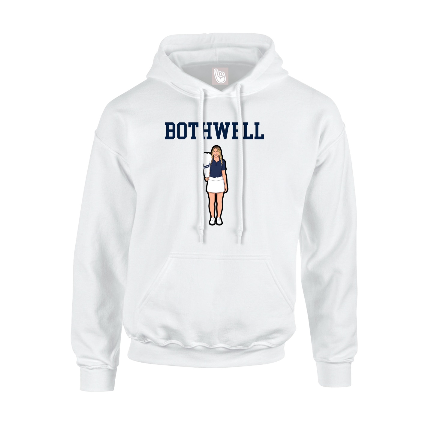 Youth Hoodie — Shirsey in White
