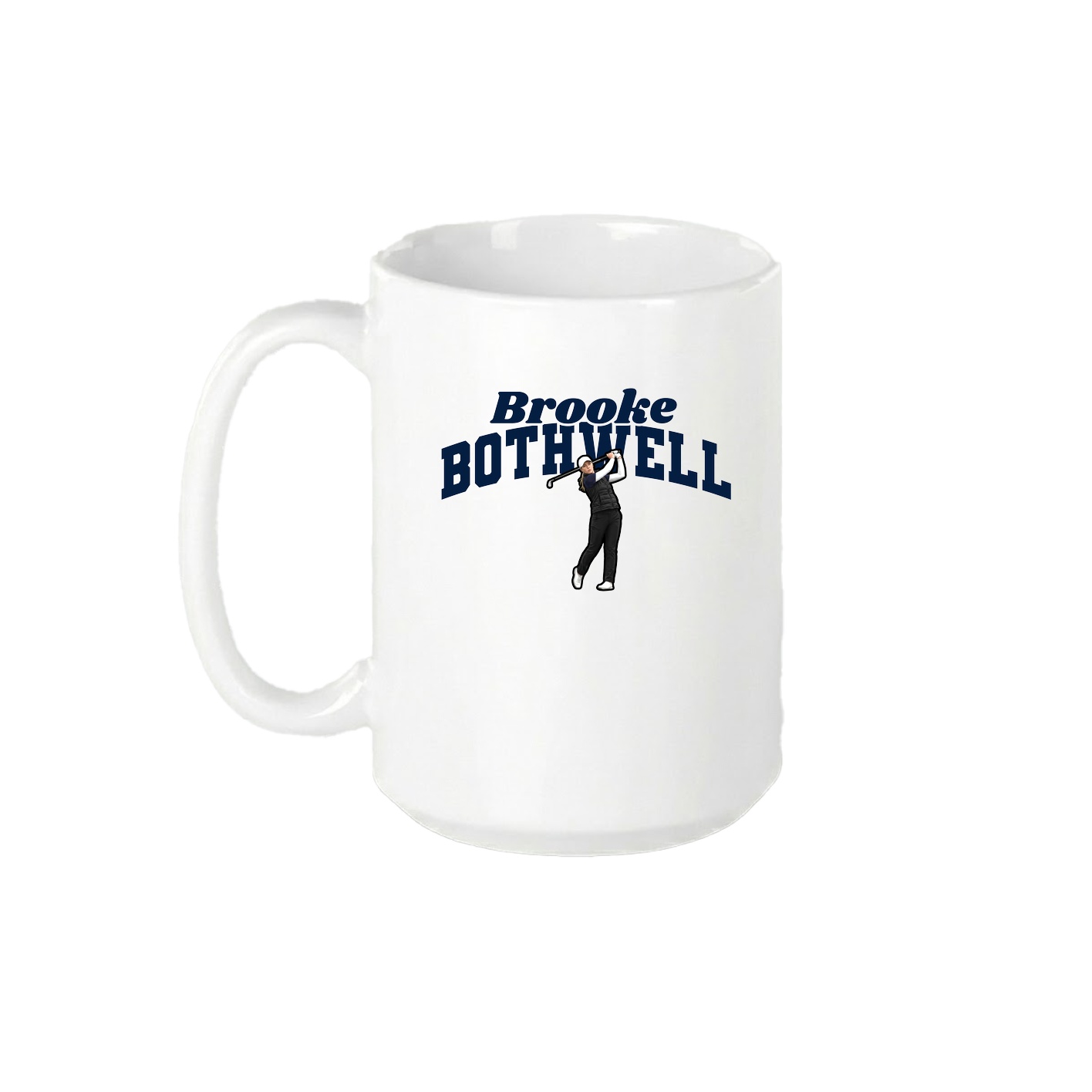 15oz Coffee Mug — Signature Arch in White