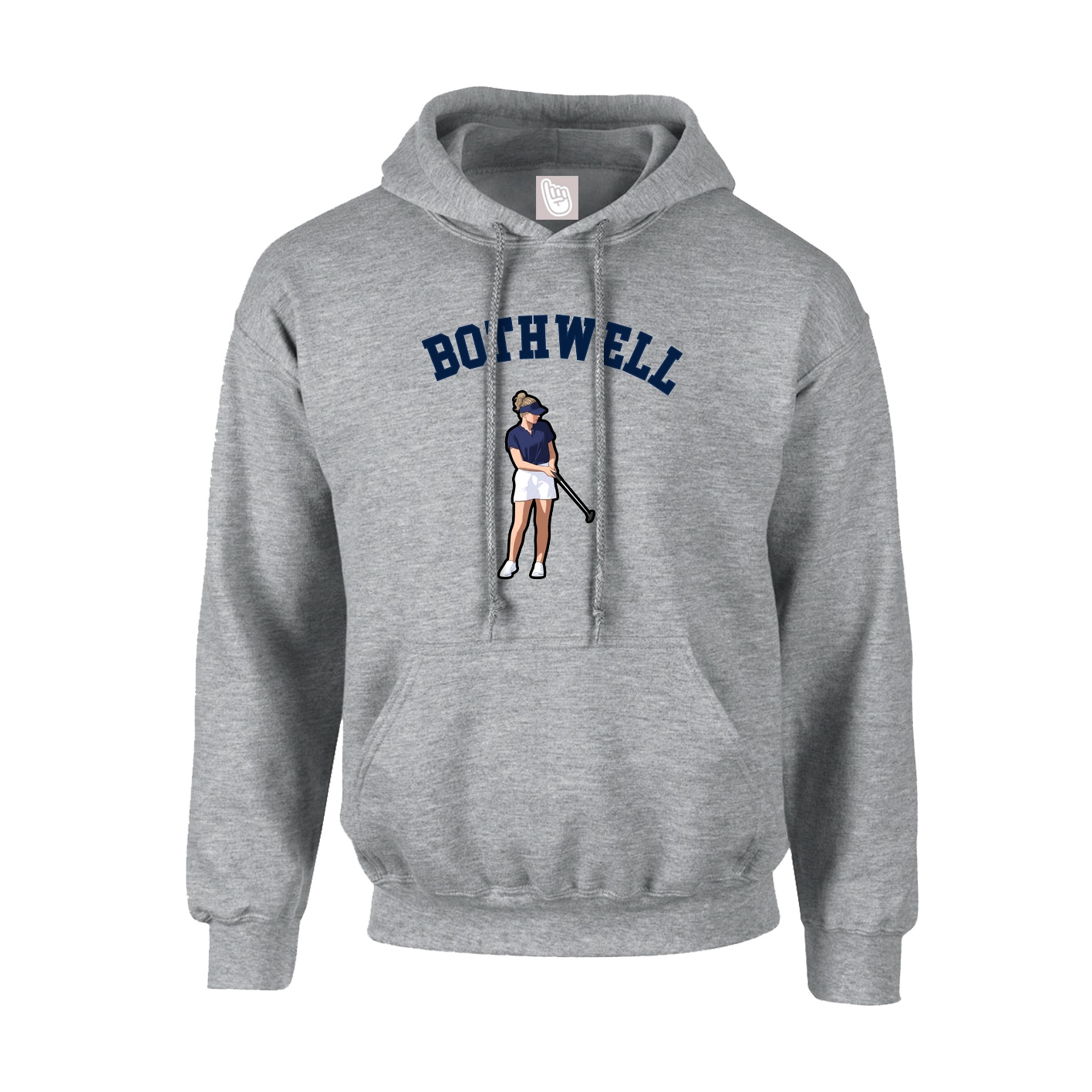 Youth Hoodie — Shirsey Arch in Grey