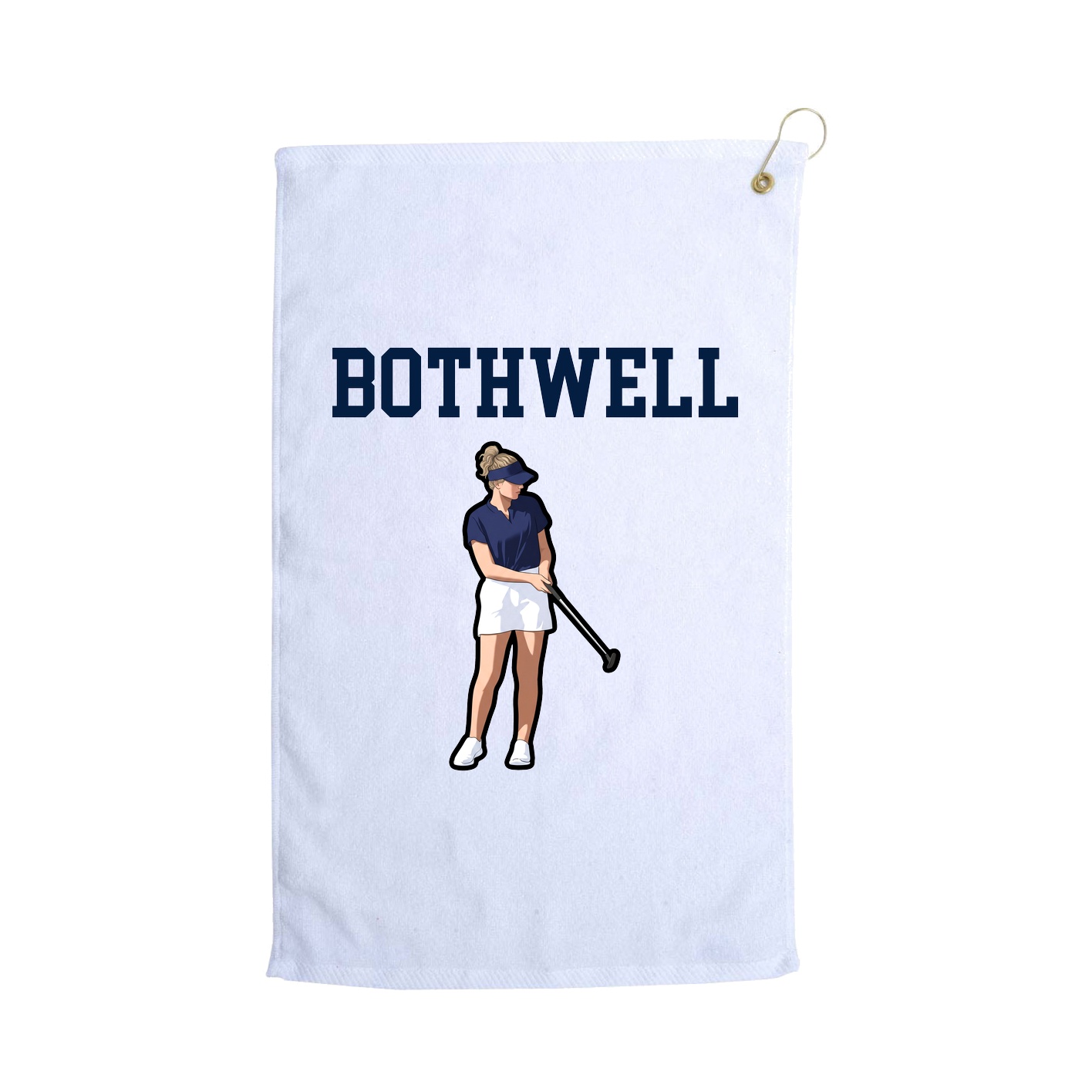 Golf Towel — Shirsey in White