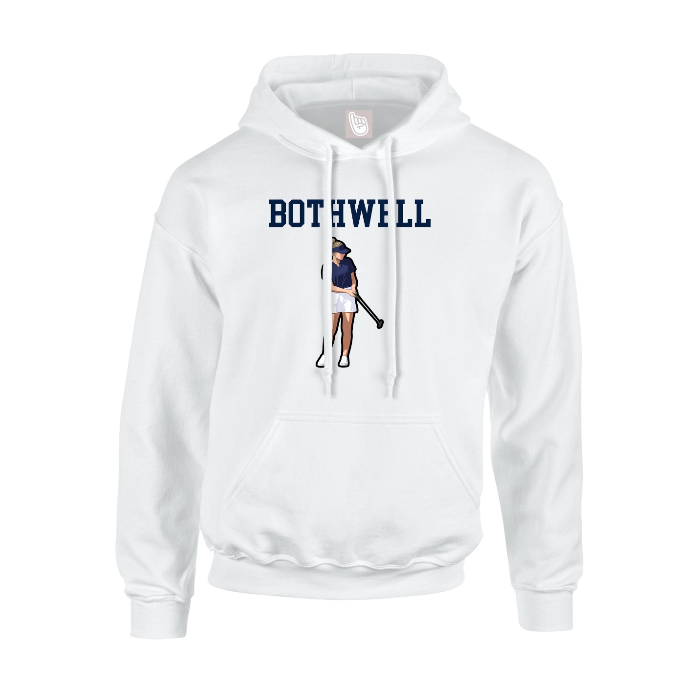 Hoodie — Shirsey in White