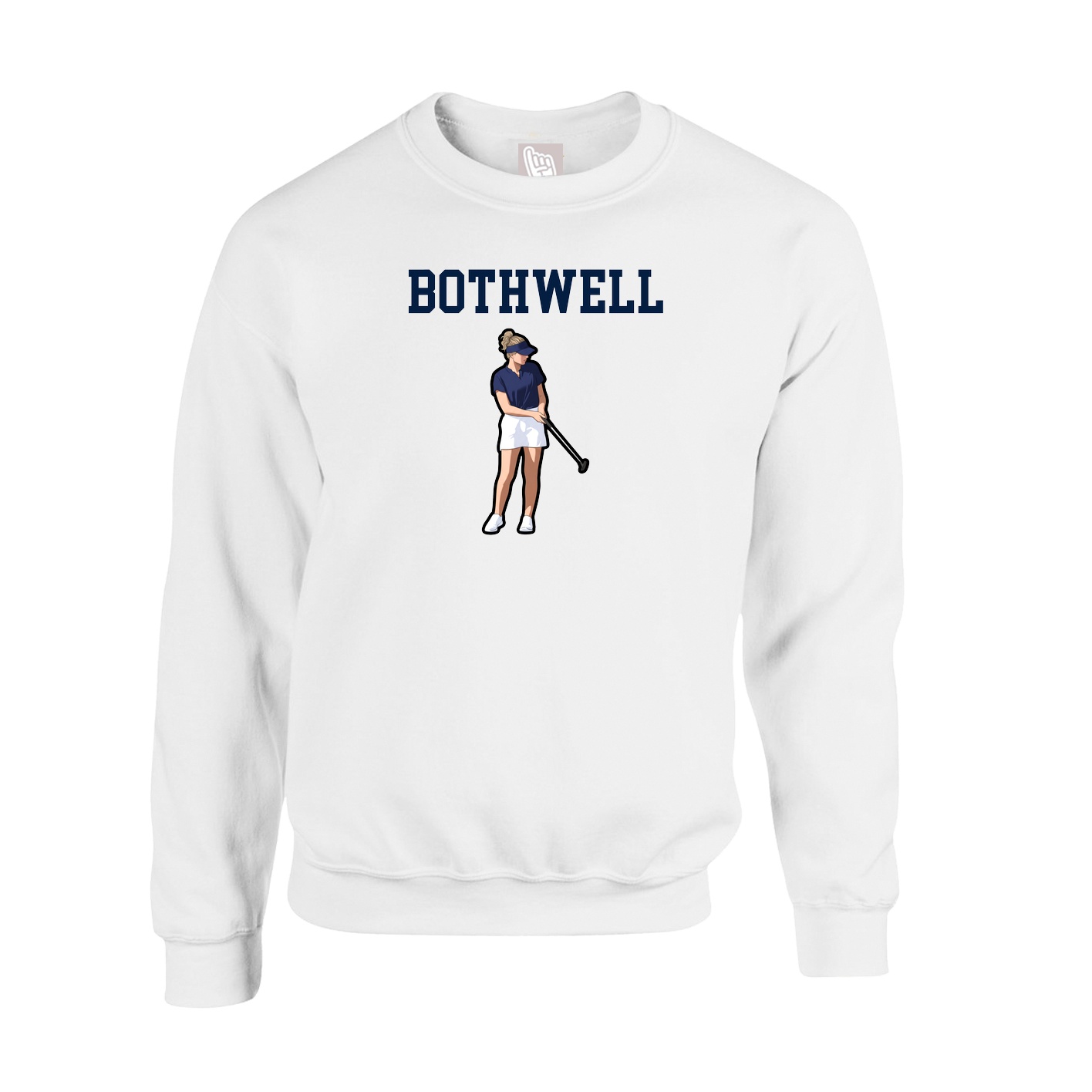 Fleece Crew — Shirsey in White
