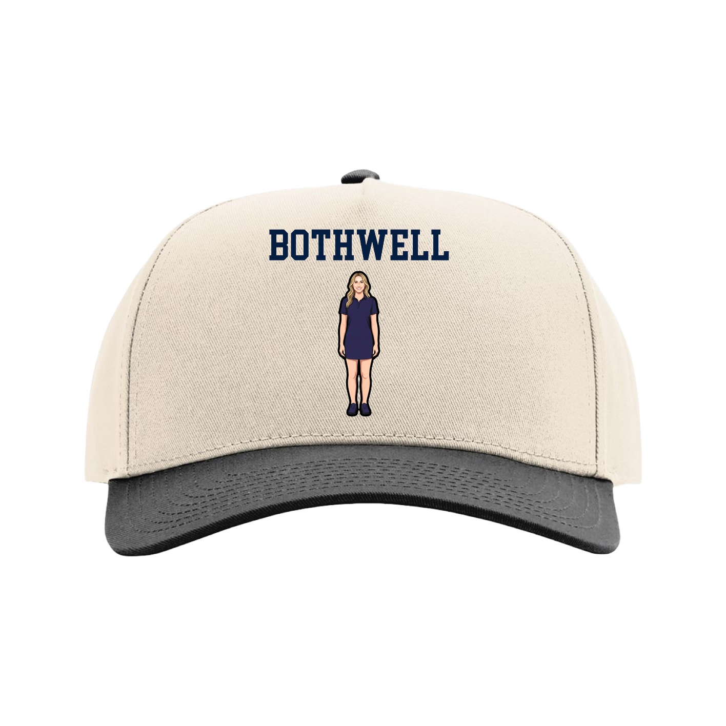 Full Fabric Five-Panel Champ Cap