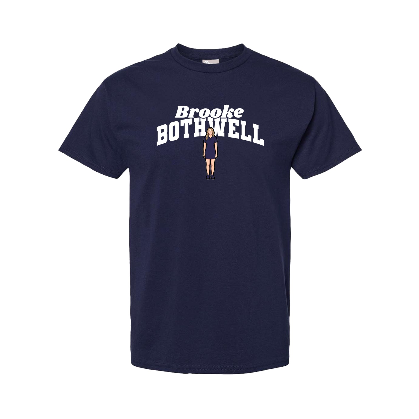 Tee — Signature Arch in Navy