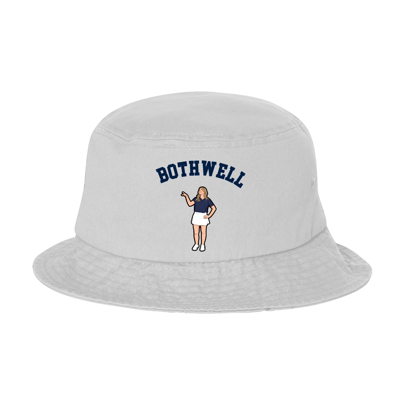 Bucket Cap — Shirsey Arch in White
