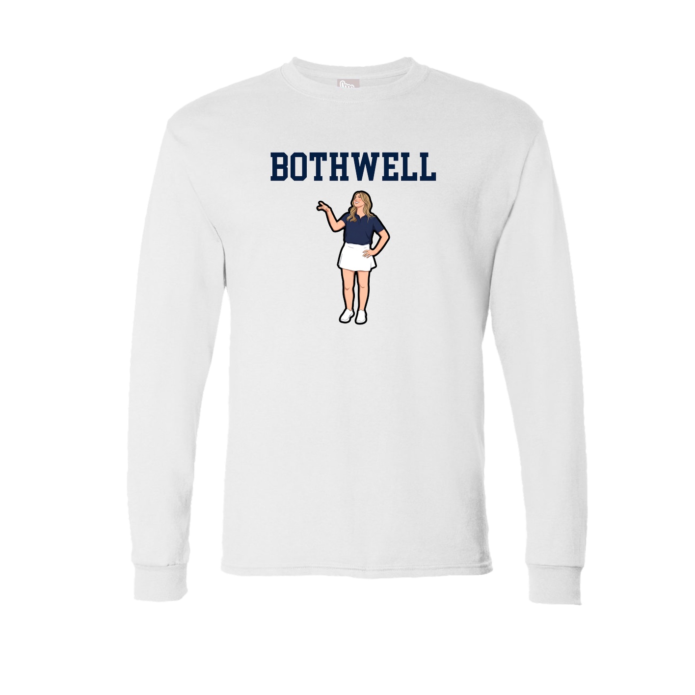 Long Sleeve Tee — Shirsey in White
