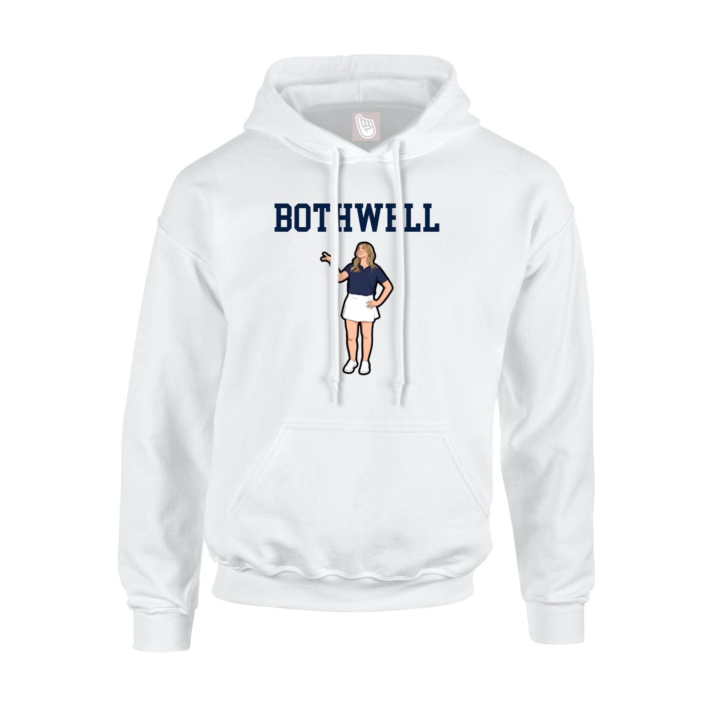 Youth Hoodie — Shirsey in White