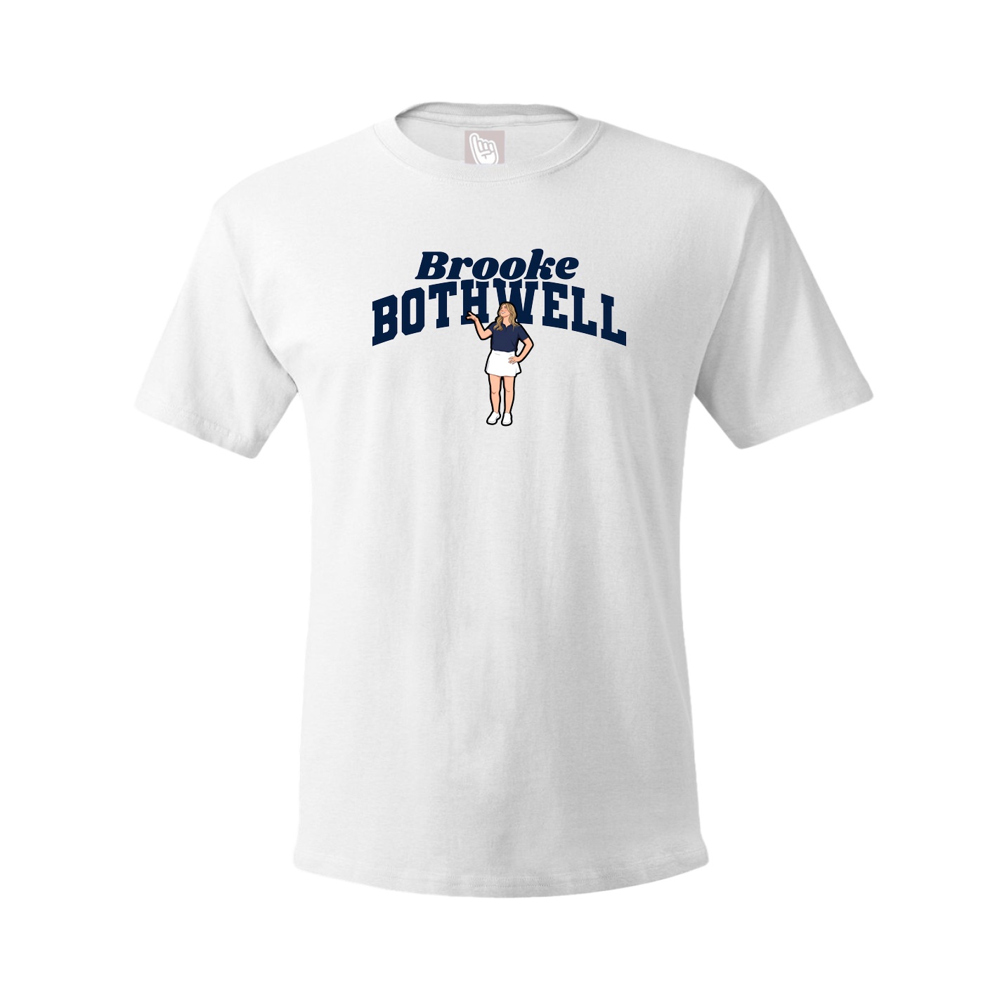 Tee — Signature Arch in White